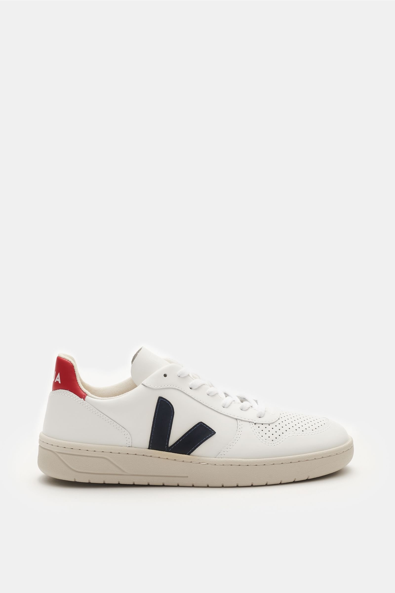 Sneaker 'V-10' weiß/rot