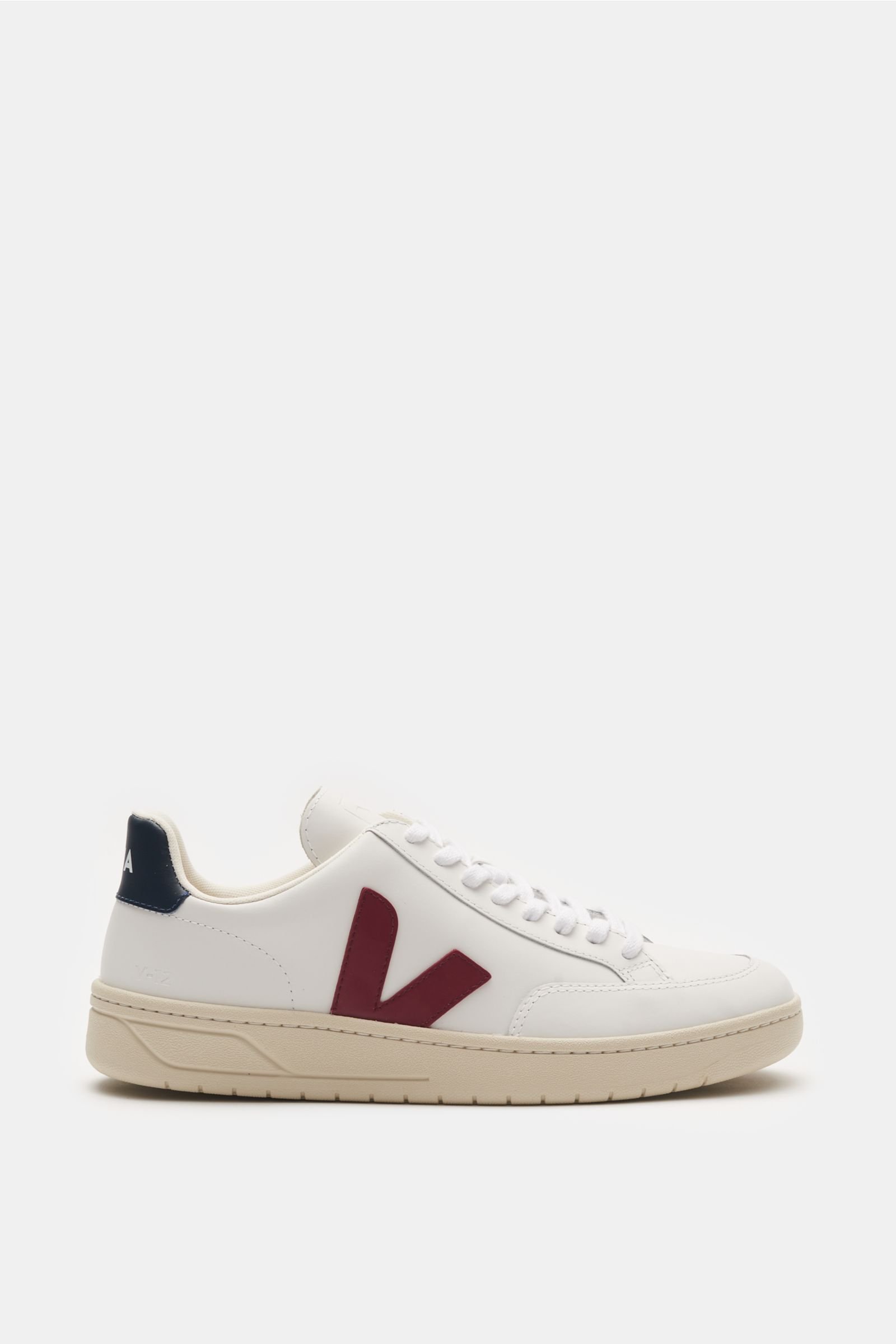 Sneakers 'V-12' white/burgundy