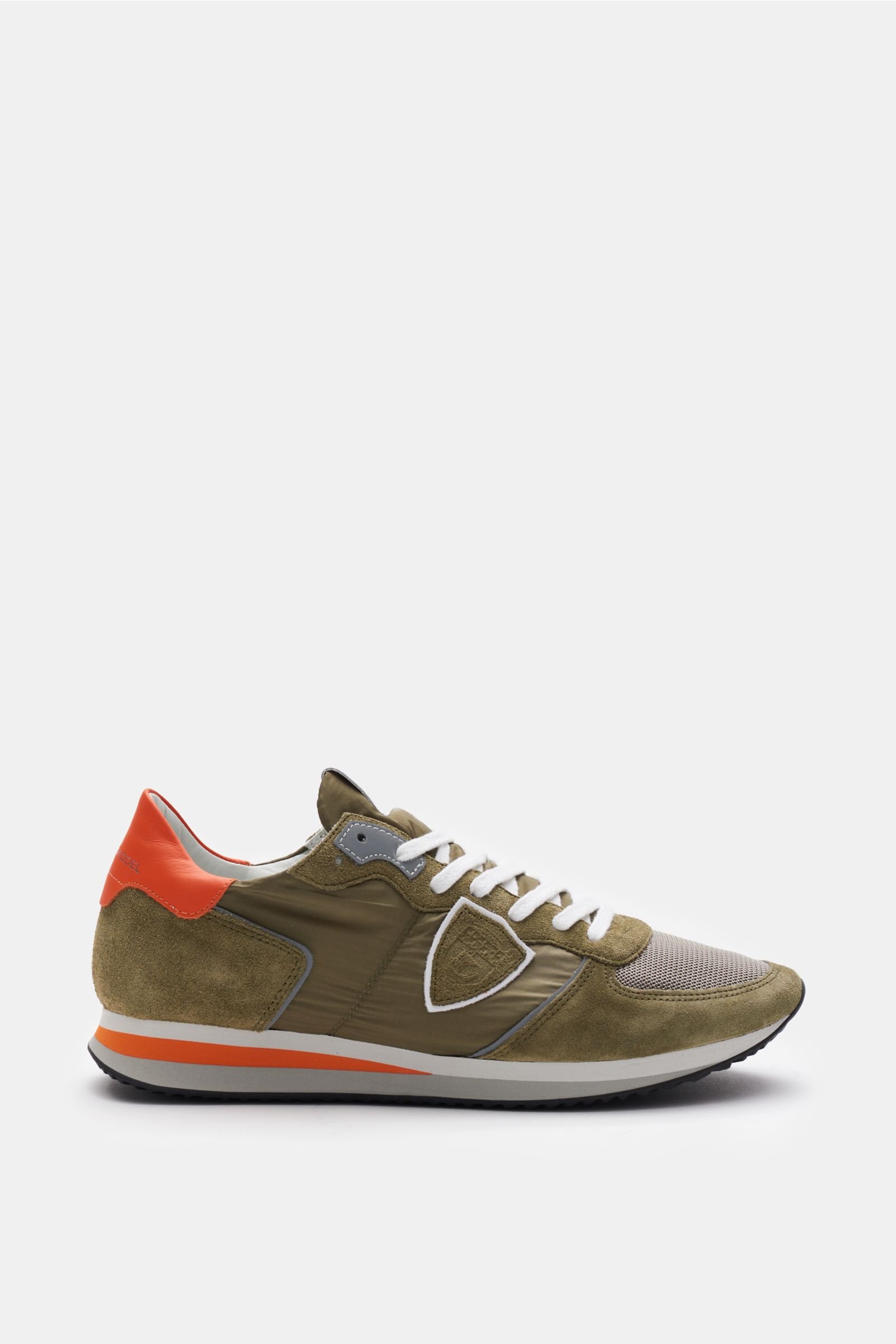 PHILIPPE MODEL sneakers 'Trpx Mondial' olive/orange | BRAUN Hamburg