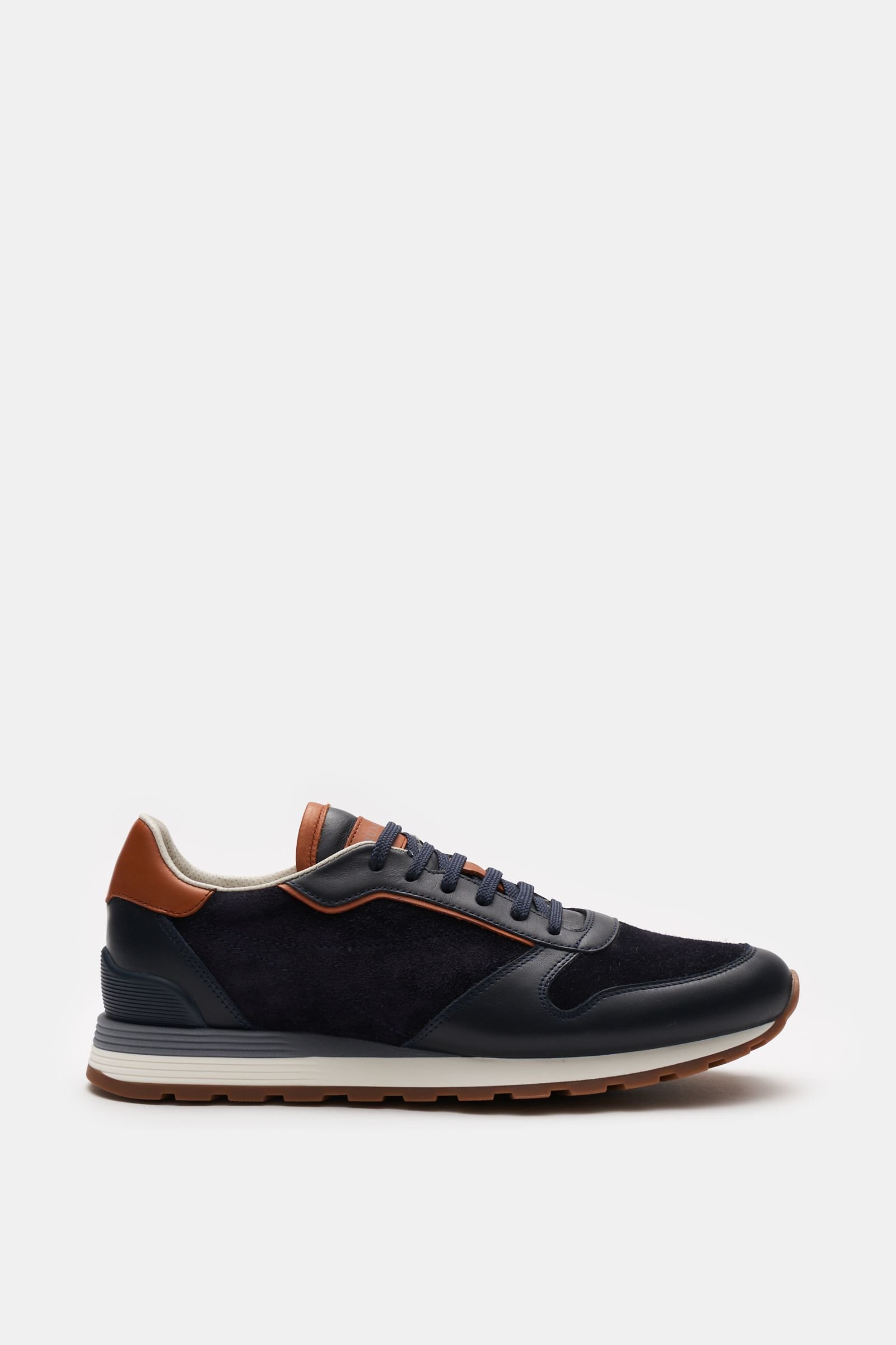 Sneaker navy/braun