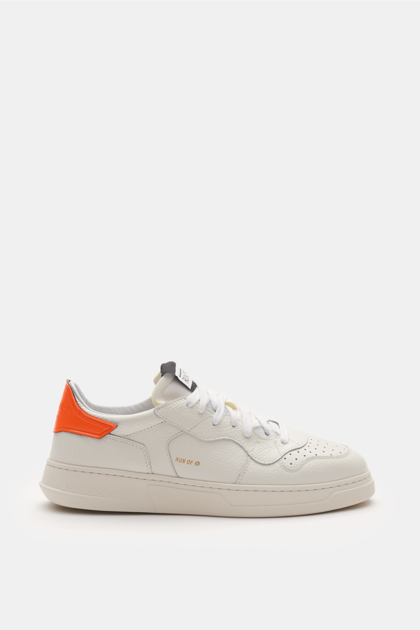 Sneaker 'Class o' offwhite/orange