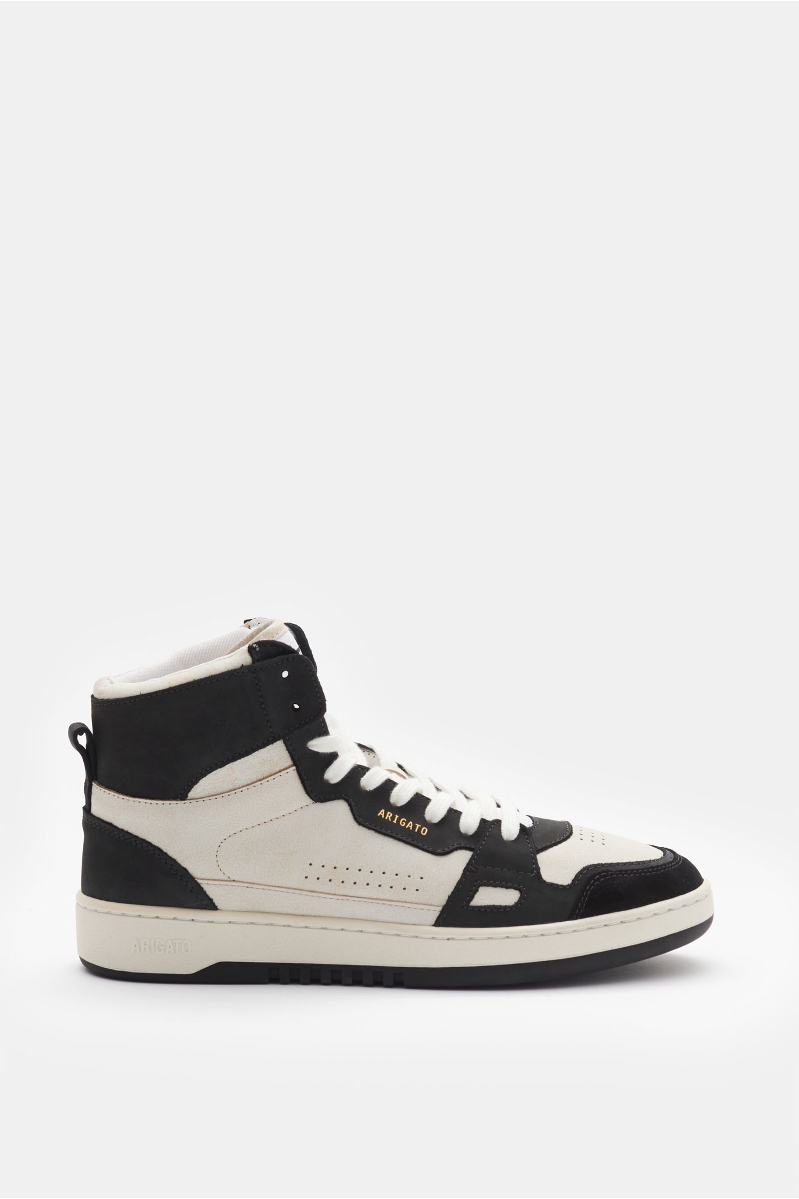 High-top sneakers 'Dice Hi' black/beige