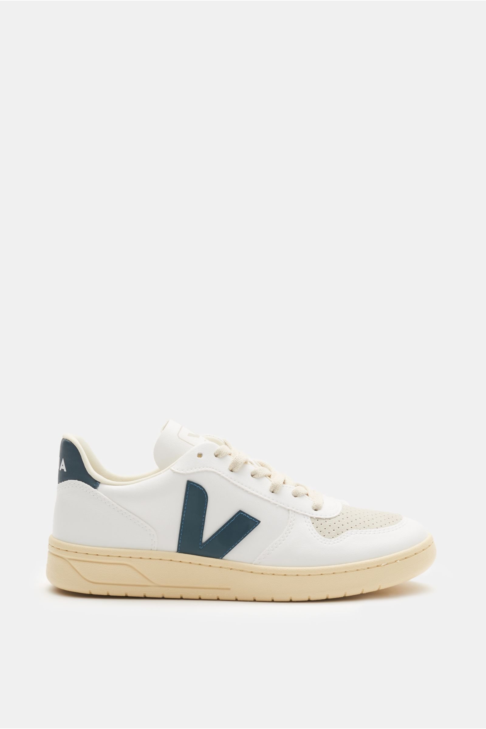 Sneakers 'V-10' white/beige/dark green