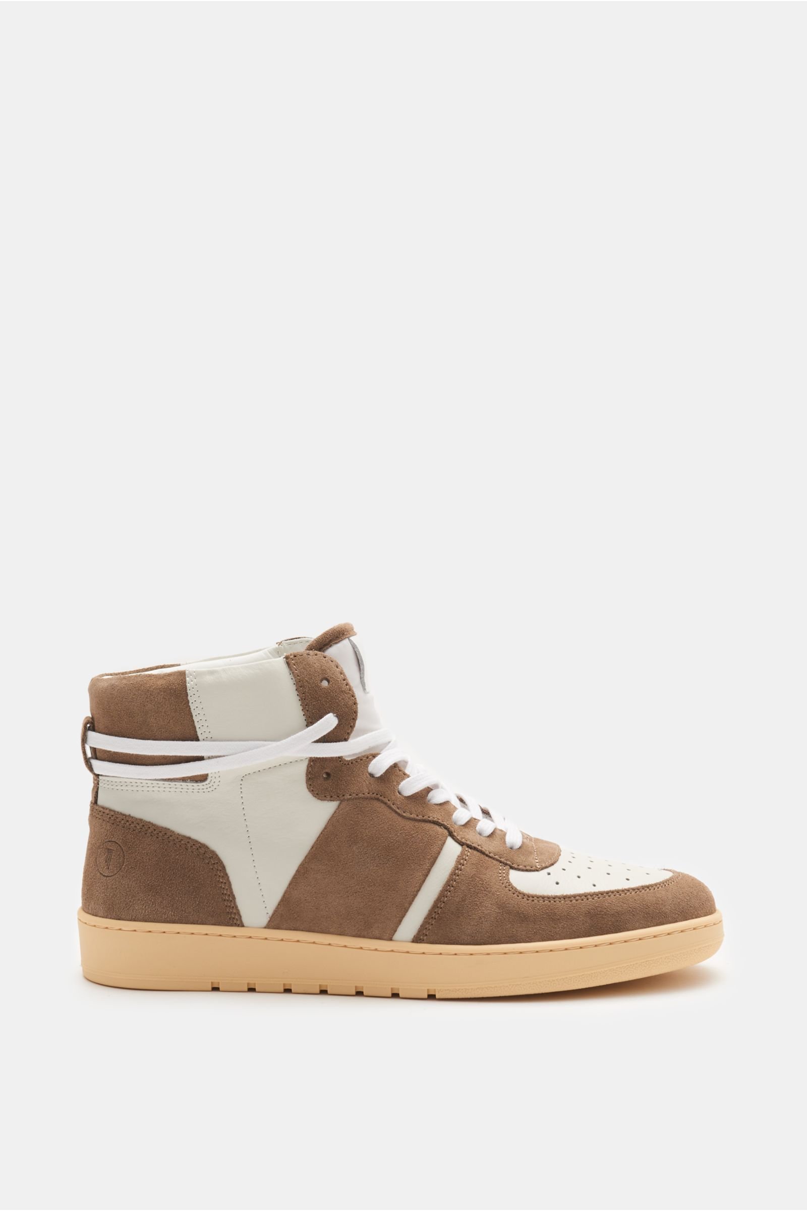 High-top sneakers 'Pillar Destroyer' brown/off-white