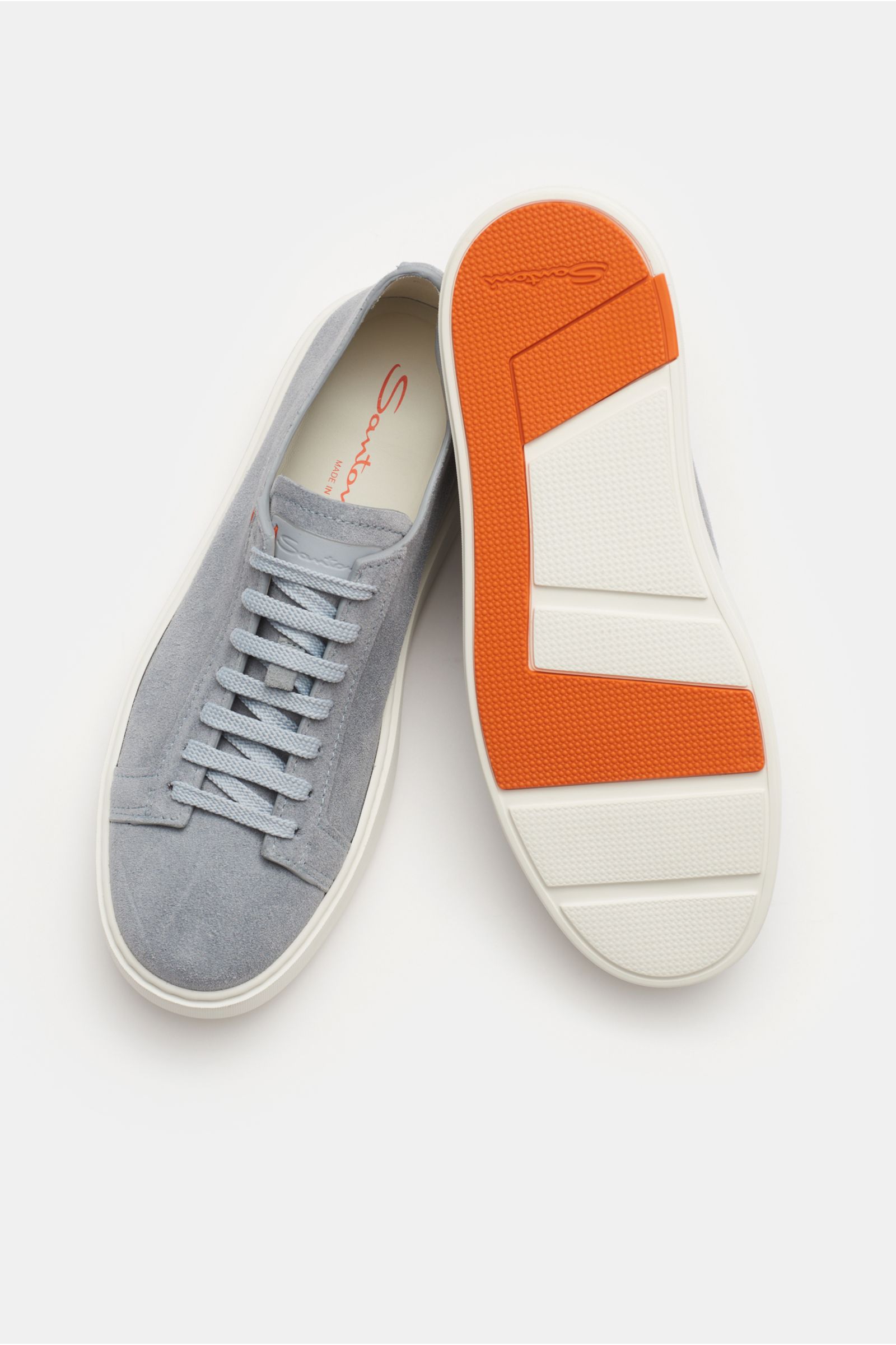 Santoni blue sneakers sales