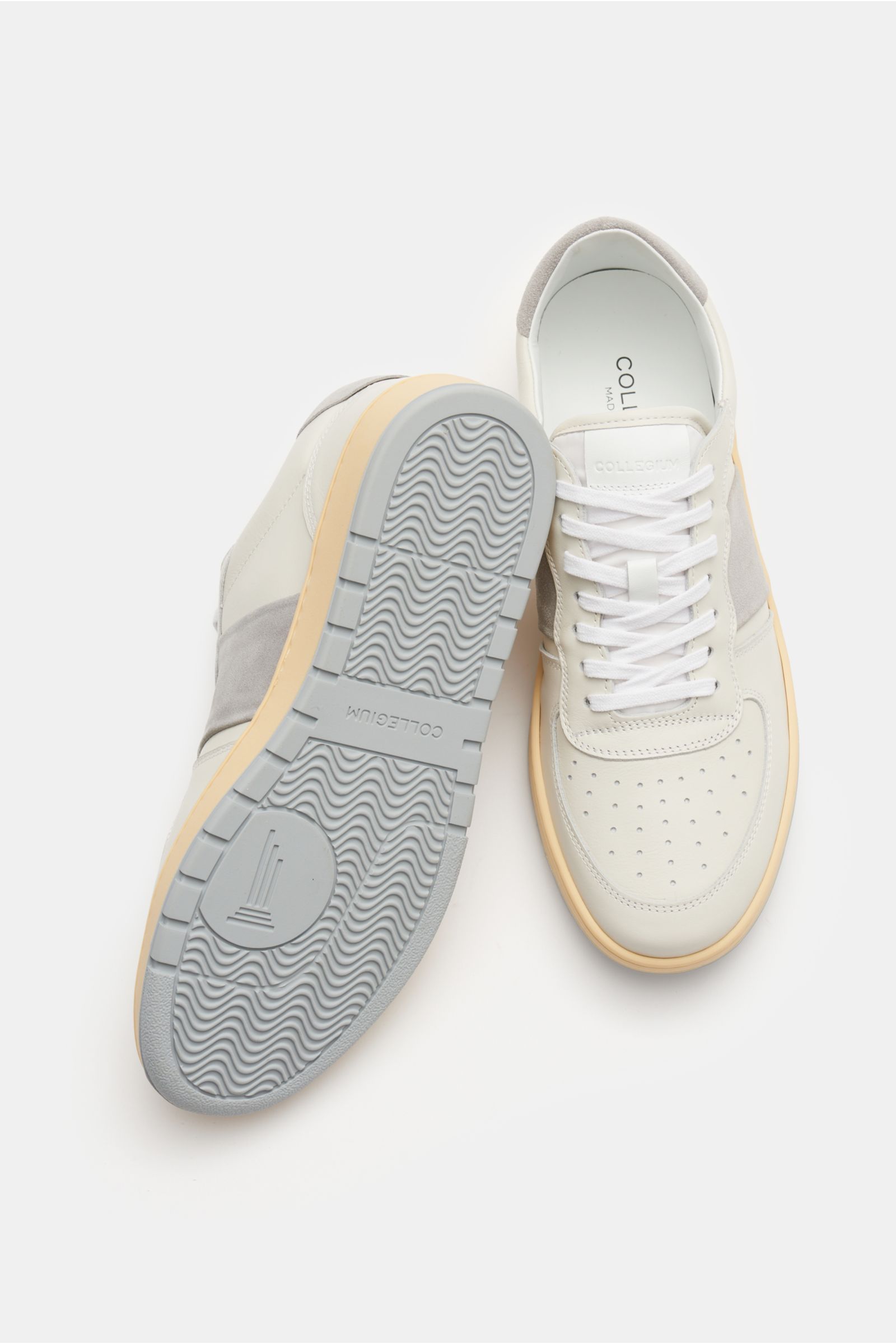 Collegium Sneaker 'Destroyer Low' offwhite/hellgrau
