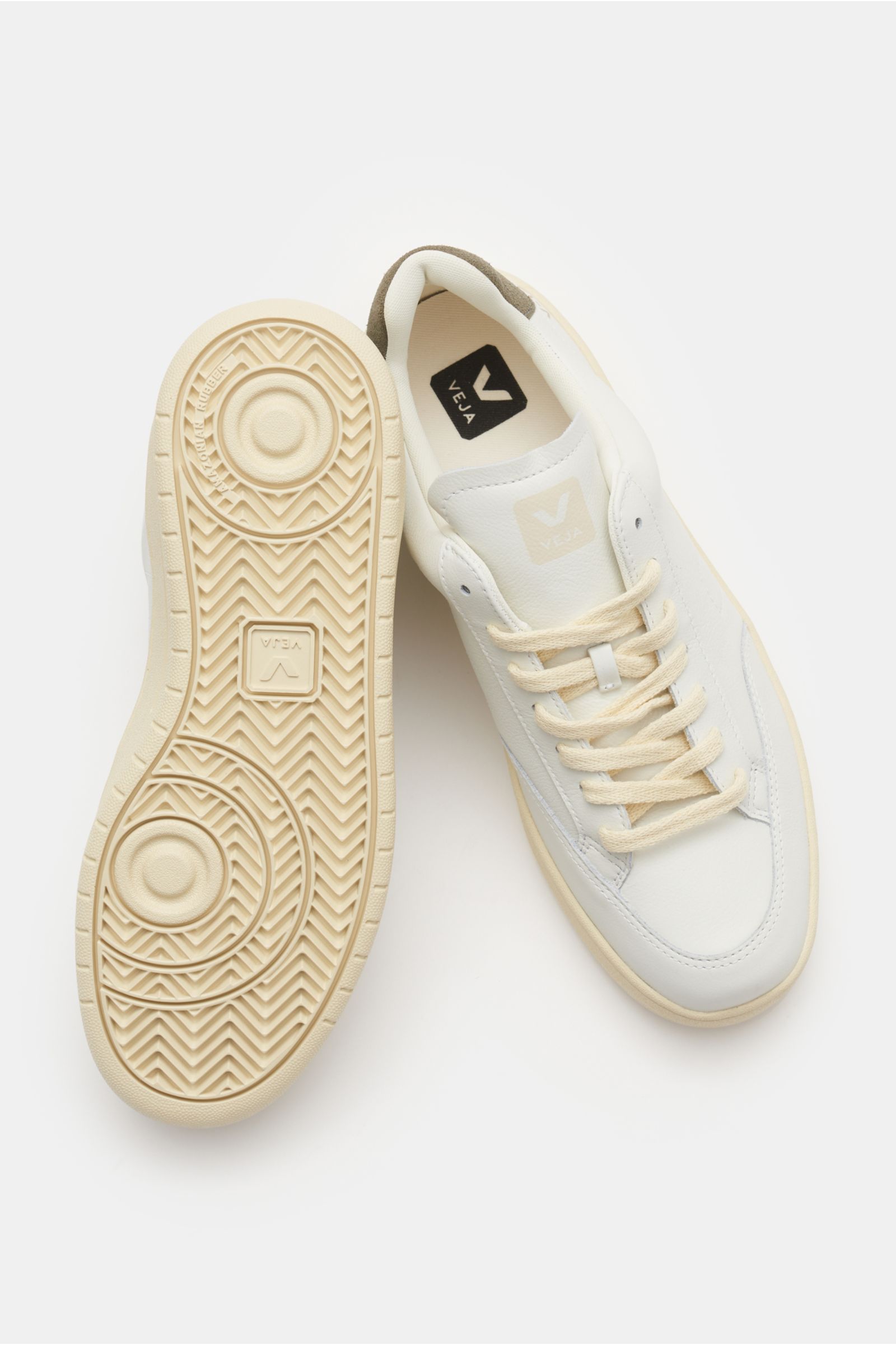 VEJA Sneaker V 12 weiB creme BRAUN Hamburg