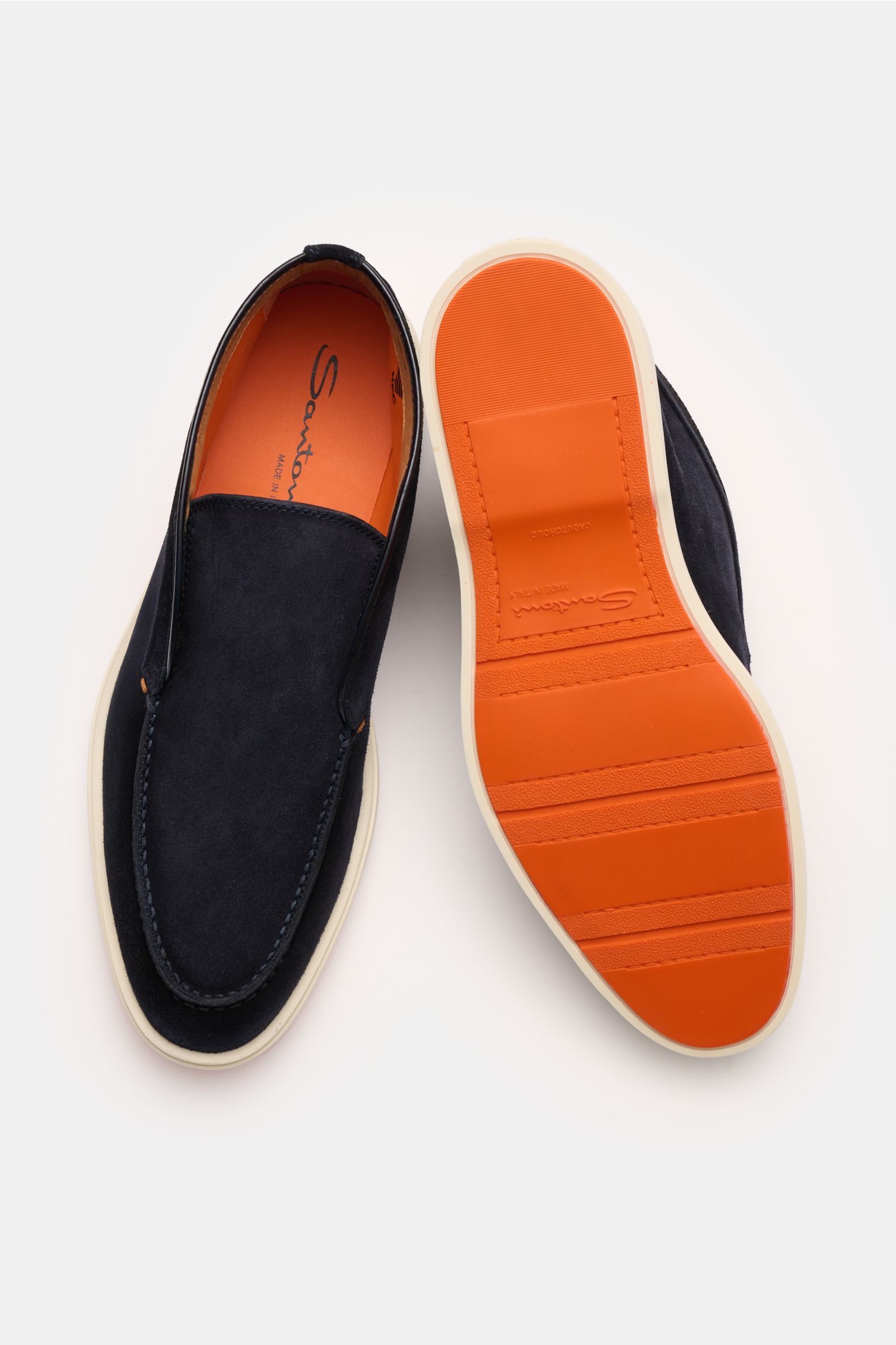 Santoni Desert boots navy