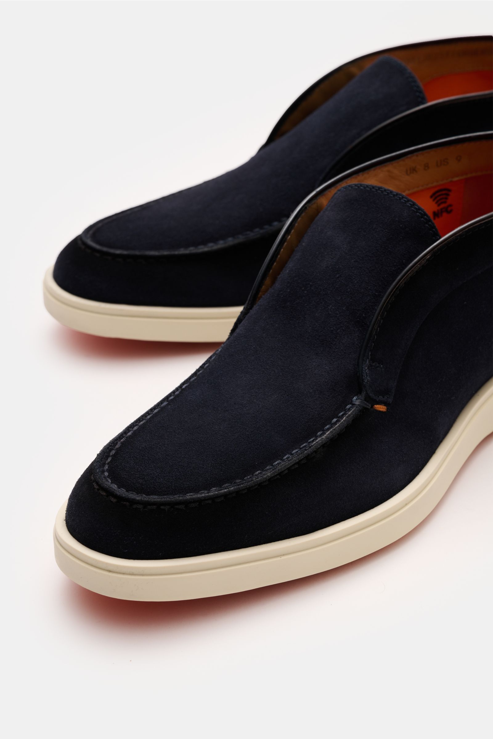 Santoni Desert boots navy