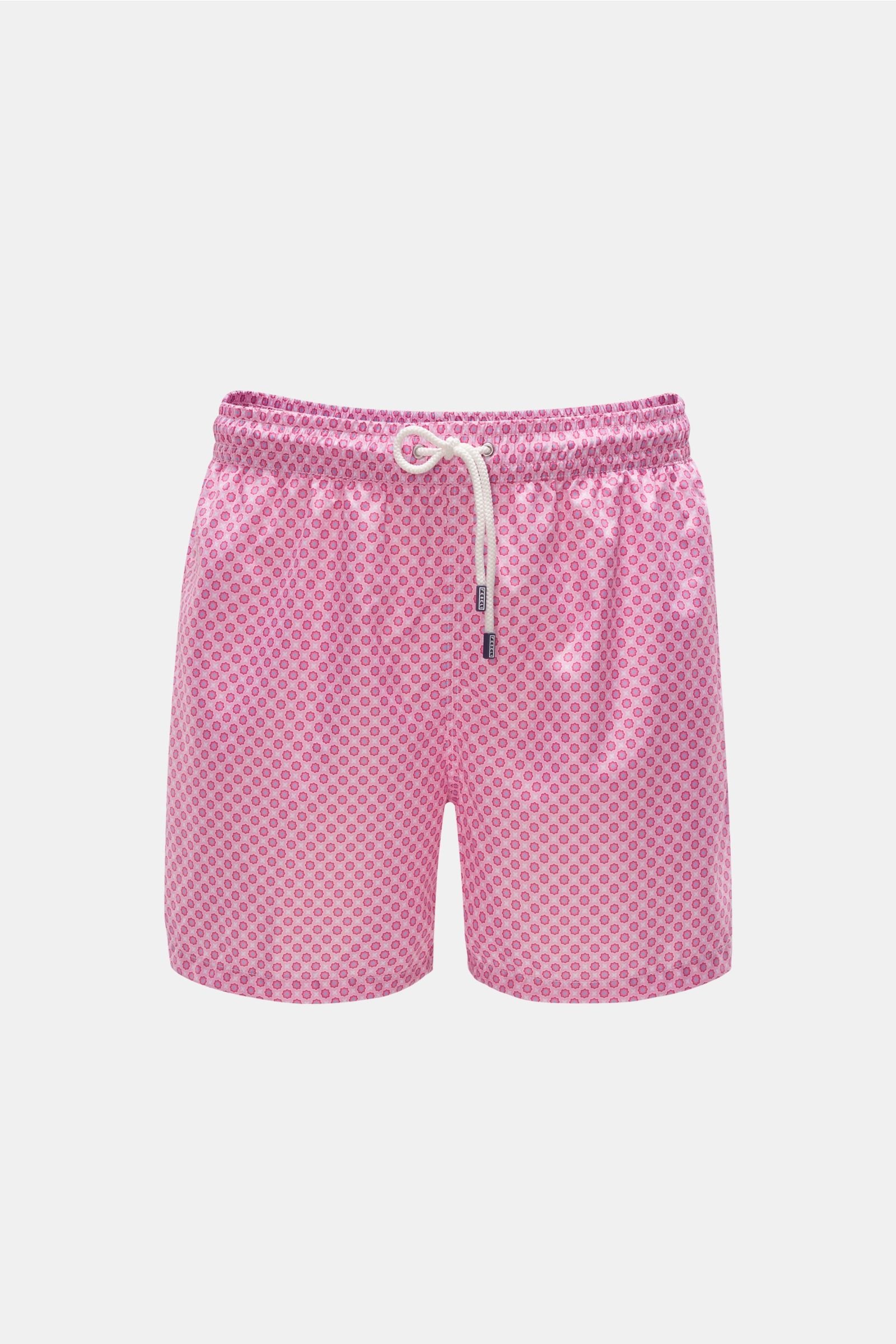 Swim shorts 'Madeira Airstop' rose/pink patterned