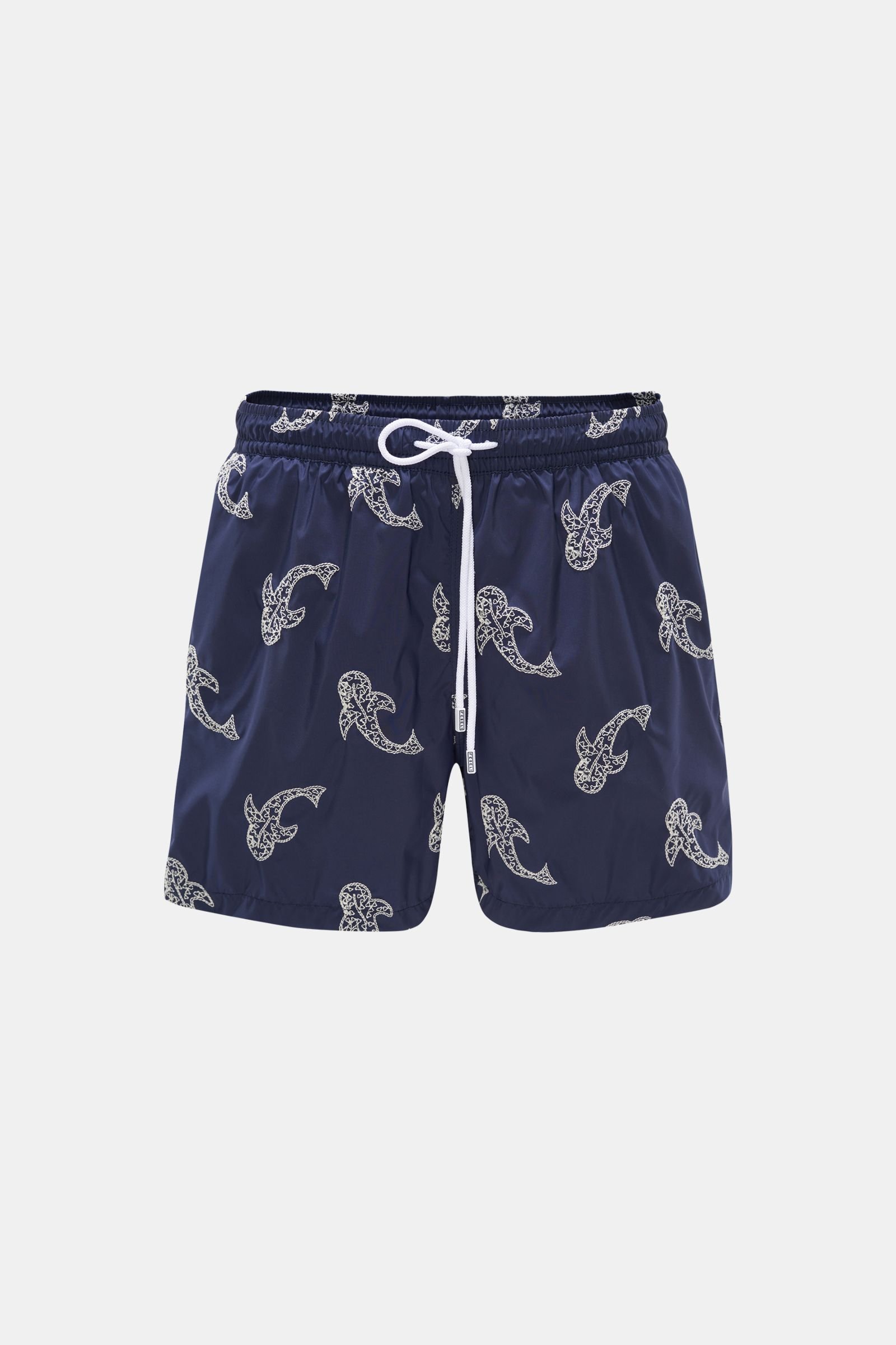 Swim shorts 'Madeira Airstop' navy/white patterned
