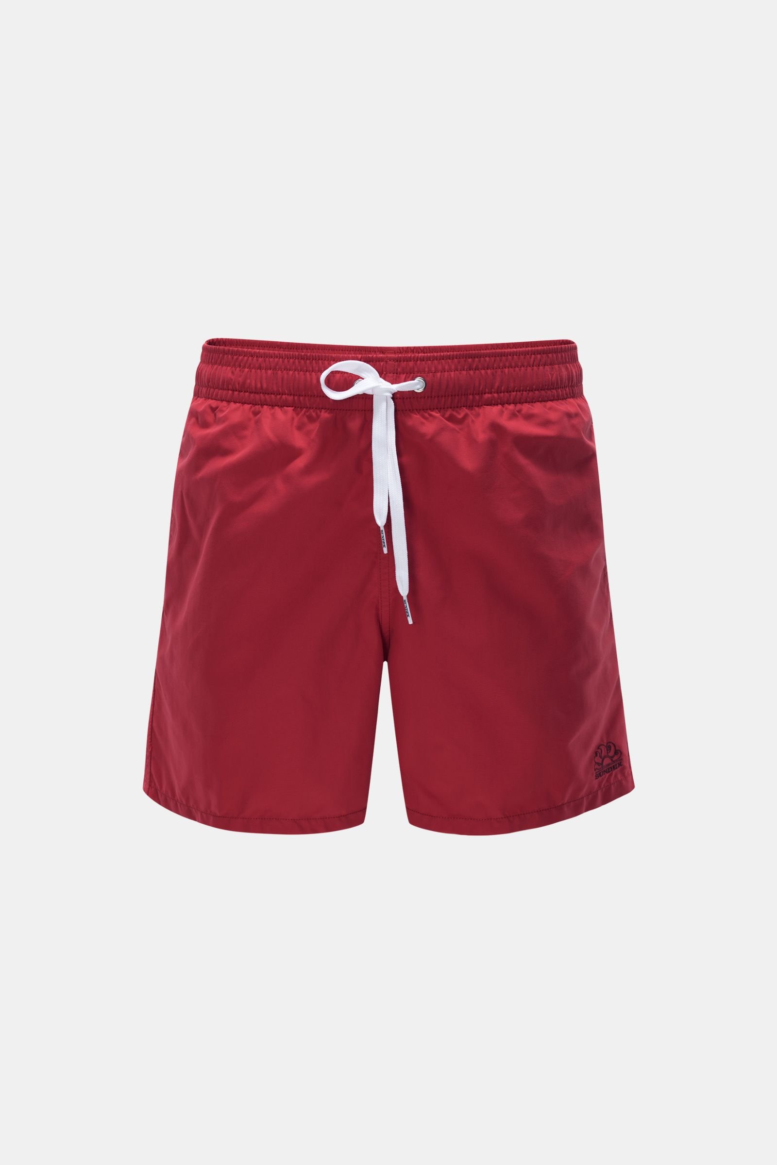 Swim shorts red