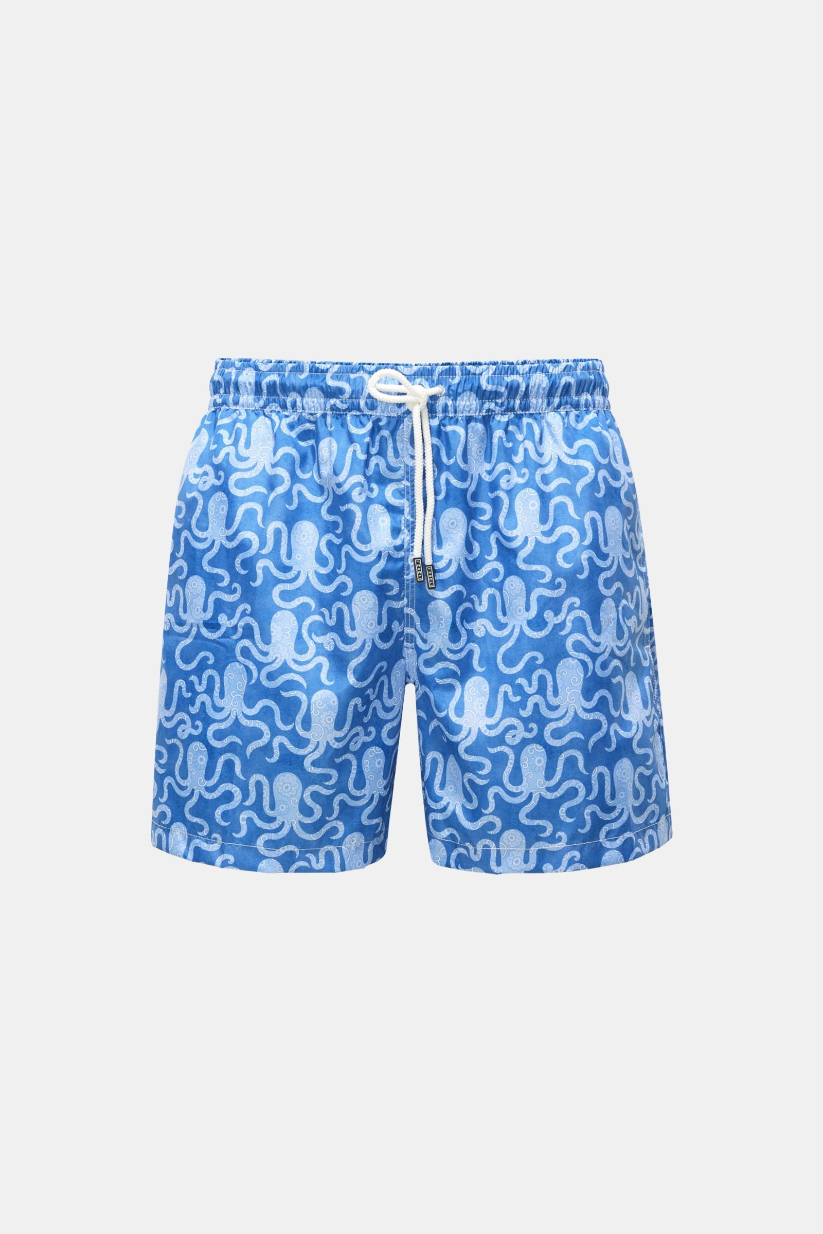Swim shorts 'Madeira Airstop' blue/smoky blue patterned