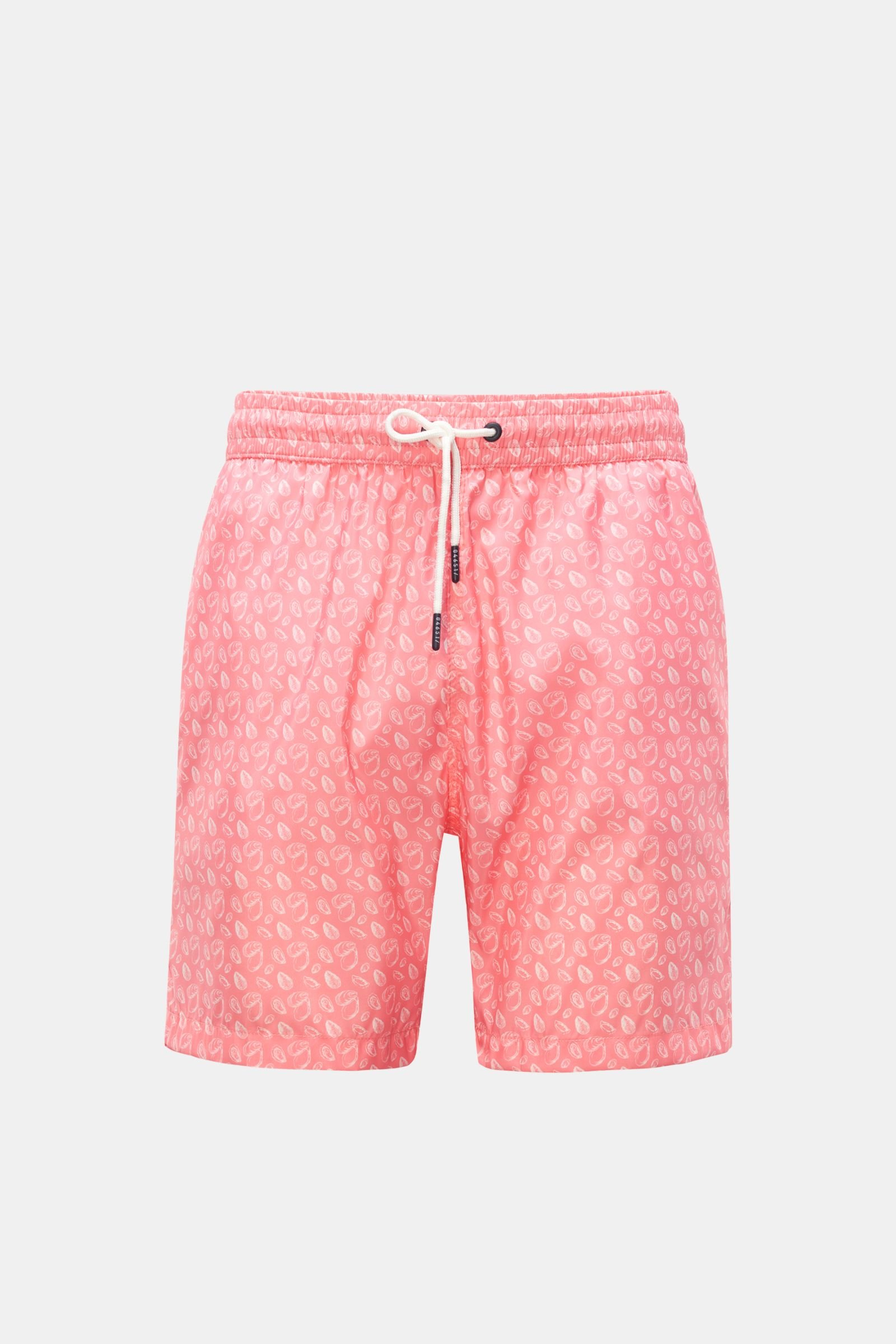 Swim shorts coral patterned