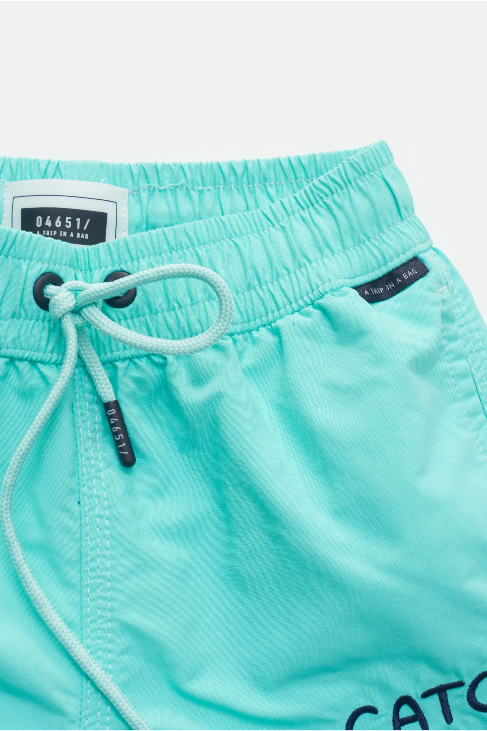 04651/ A trip in a bag Kinder Badeshorts 'Kids Plain Swim' türkis