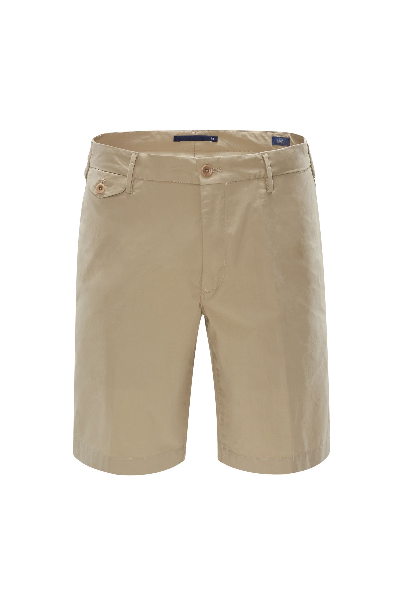 Bermuda shorts 'Slim Fit' beige