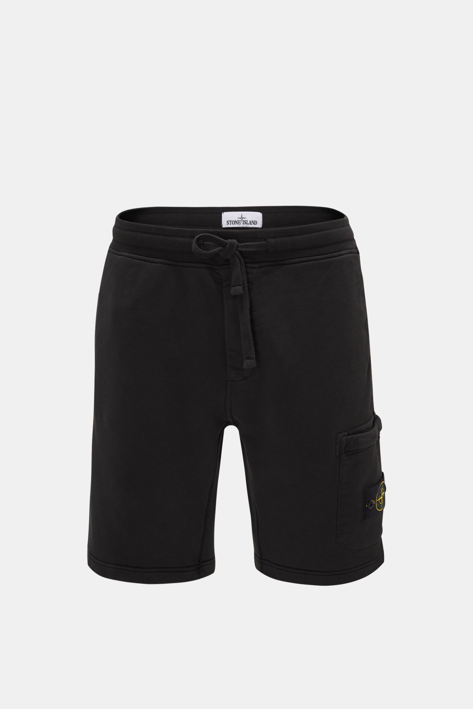 Cargo sweat shorts black