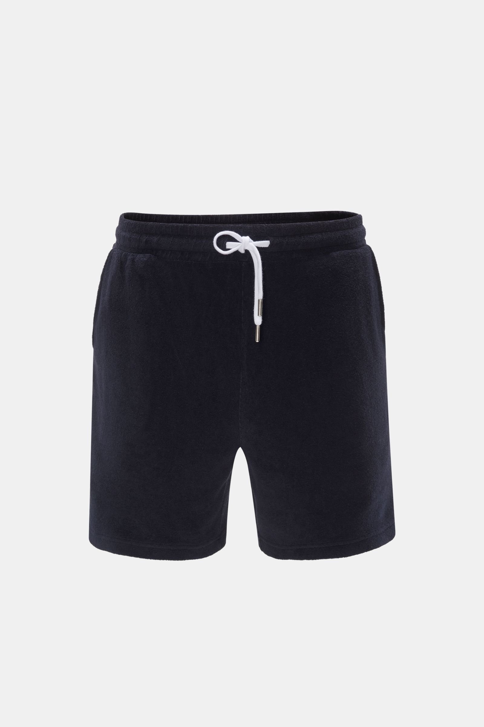 Frottee-Shorts navy