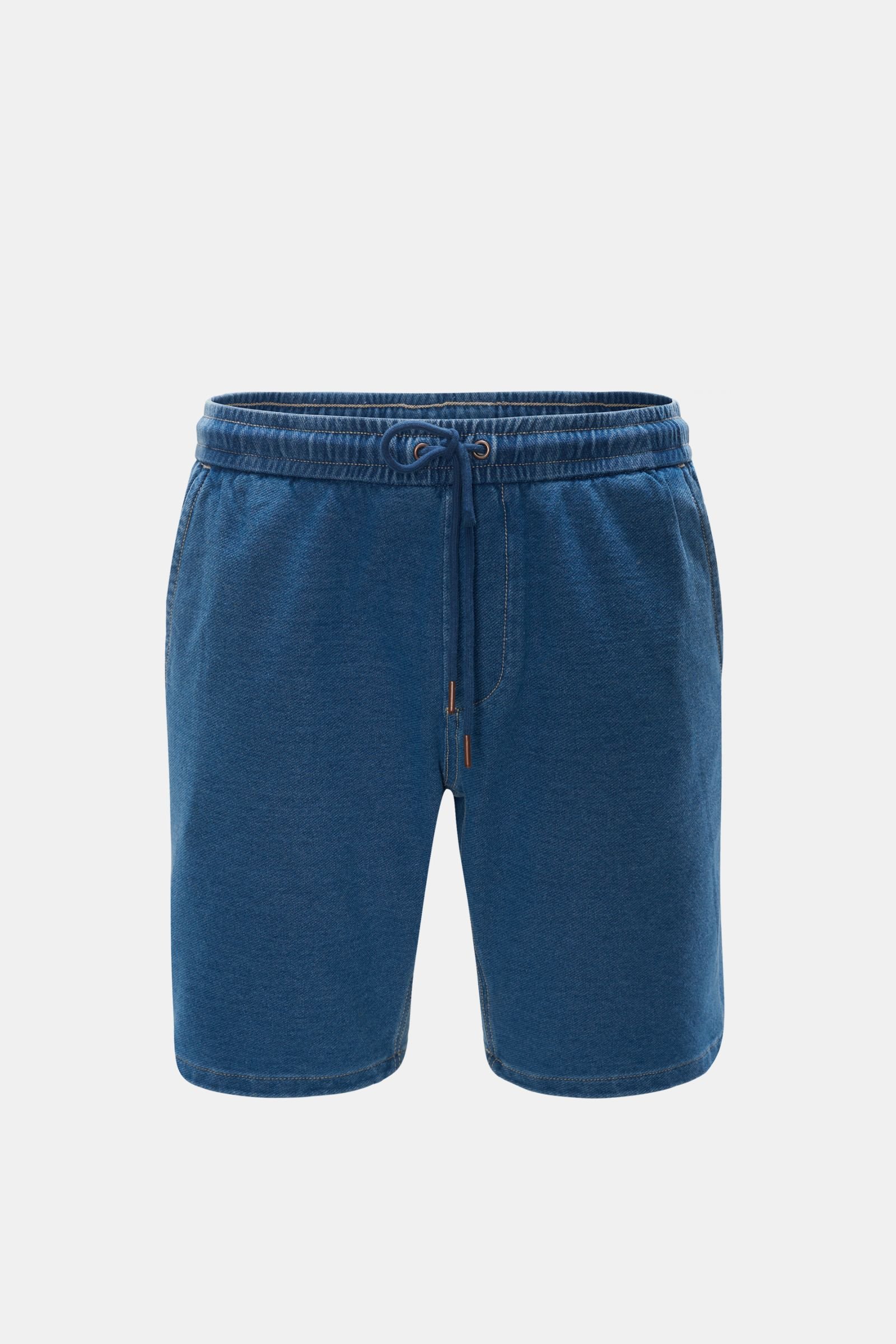 Jersey bermuda shorts smoky blue