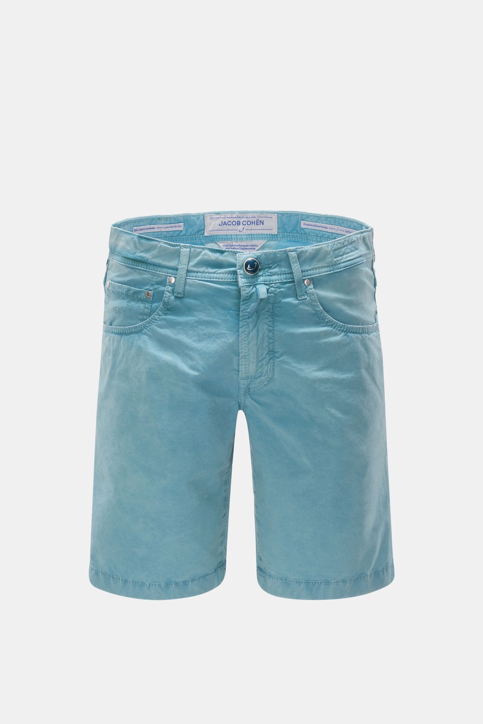 Bermuda shorts 'J6636 Comfort Slim Fit' turquoise