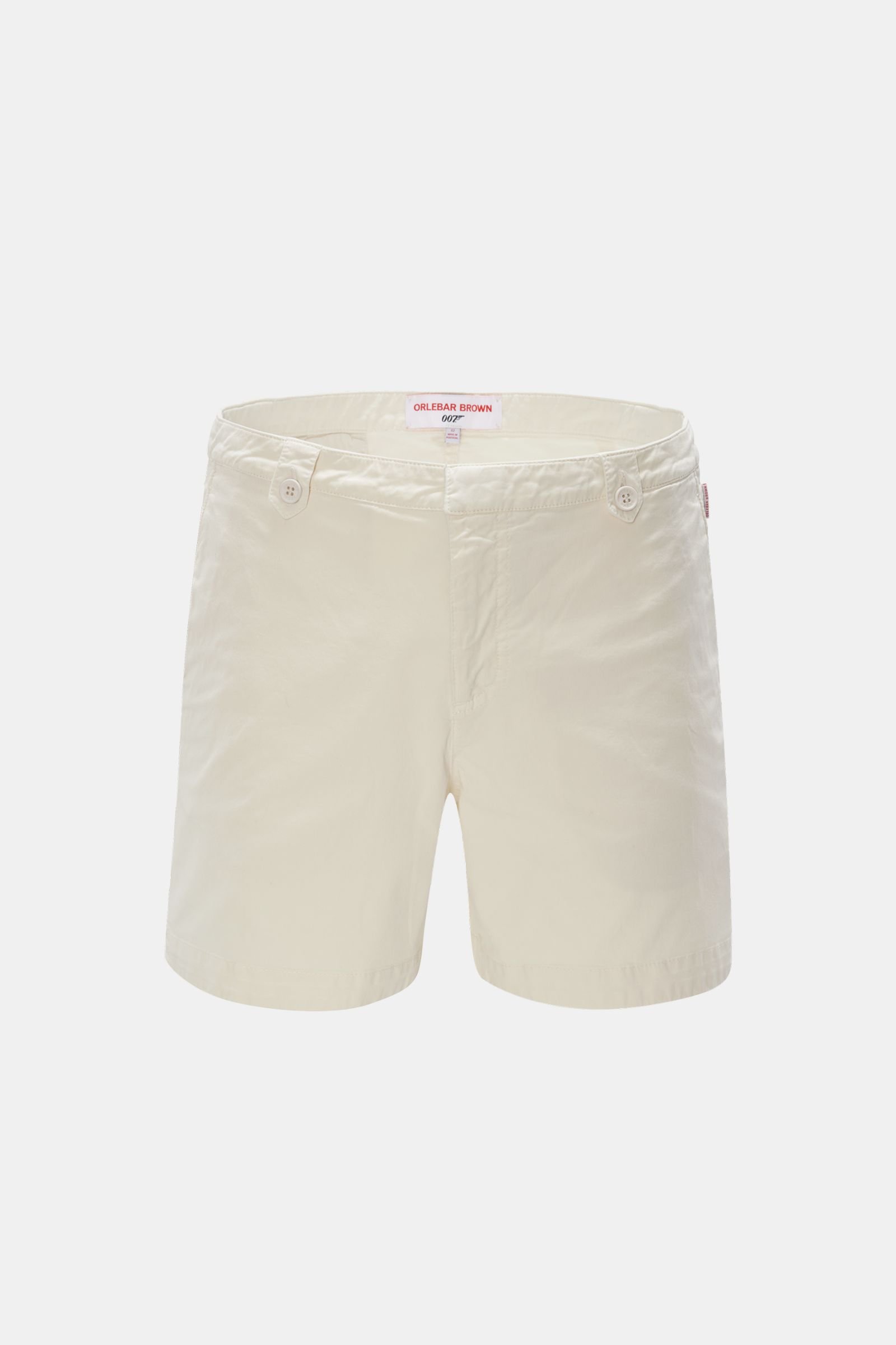 Shorts 'For Your Eyes Only' creme
