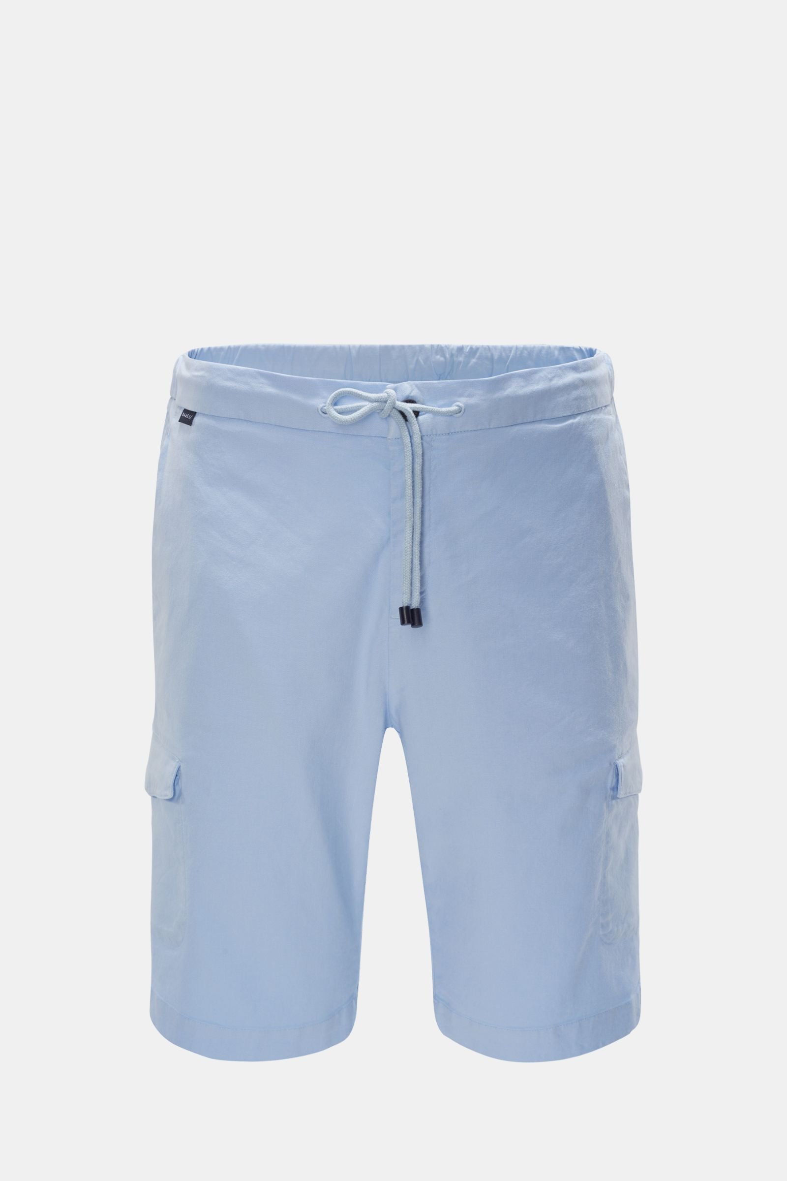 Cargo bermuda shorts light blue