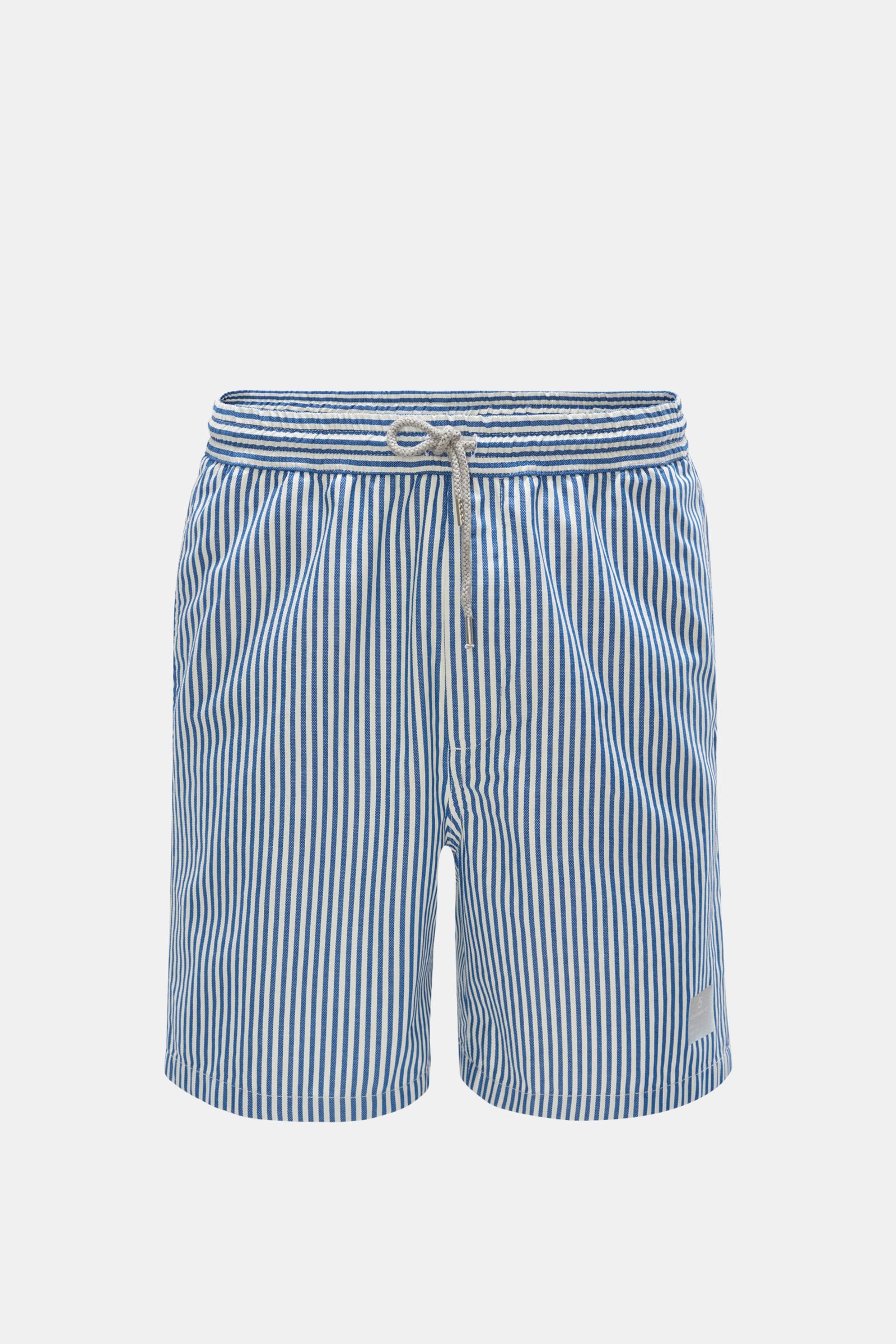 Shorts dark blue/white striped