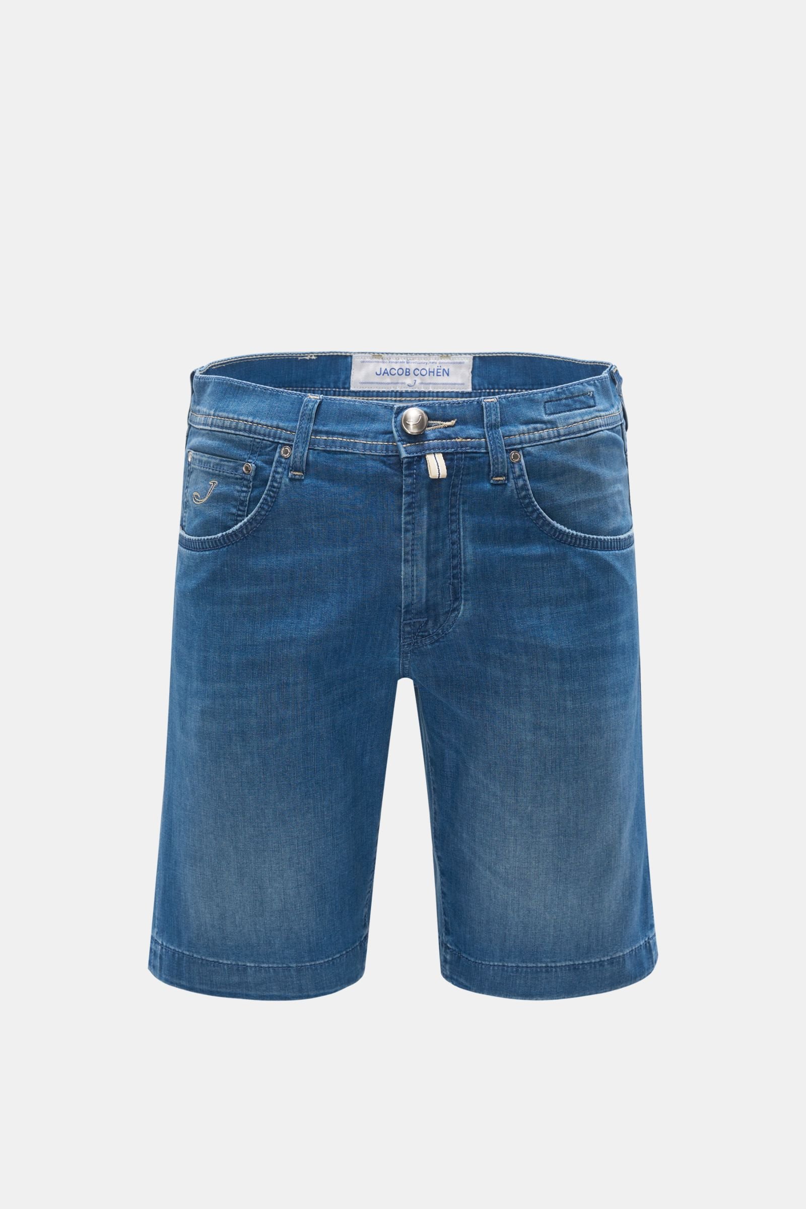 Denim Bermuda shorts 'J6636 Comfort Slim Fit' grey-blue