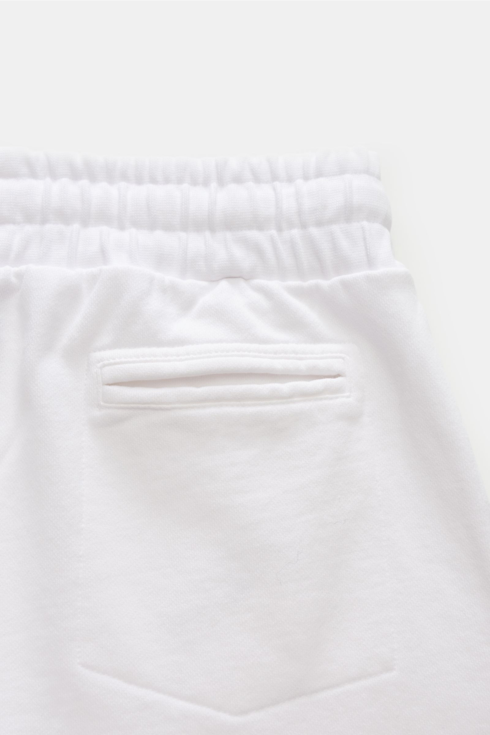 04651/ A trip in a bag Sweat shorts 'AF Bermuda' white