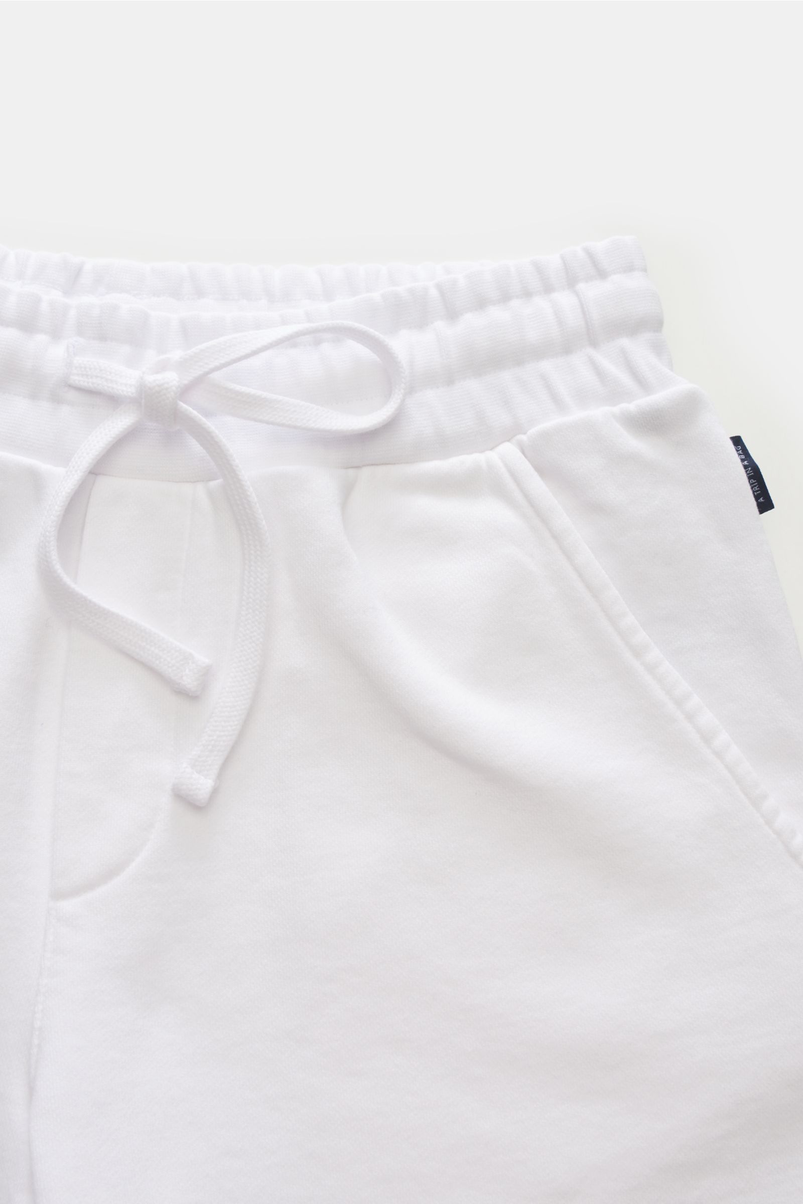 04651/ A trip in a bag Sweat shorts 'AF Bermuda' white
