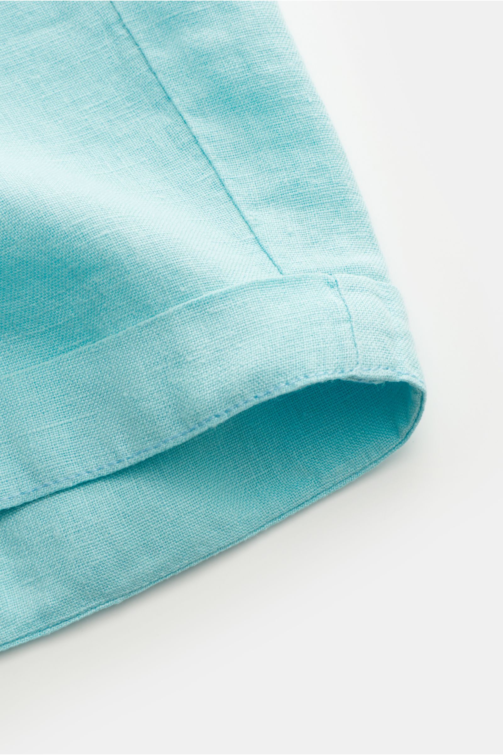 04651/ A trip in a bag Leinen-Bermudas 'Linen Bermuda' türkis