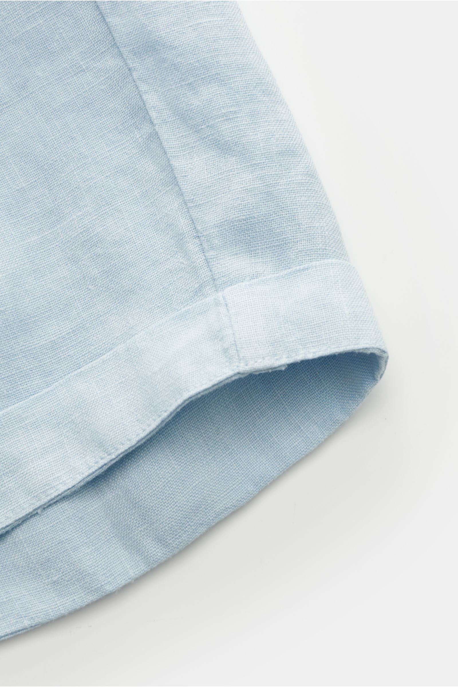 04651/ A trip in a bag Leinen-Bermudas 'Linen Bermuda' hellblau