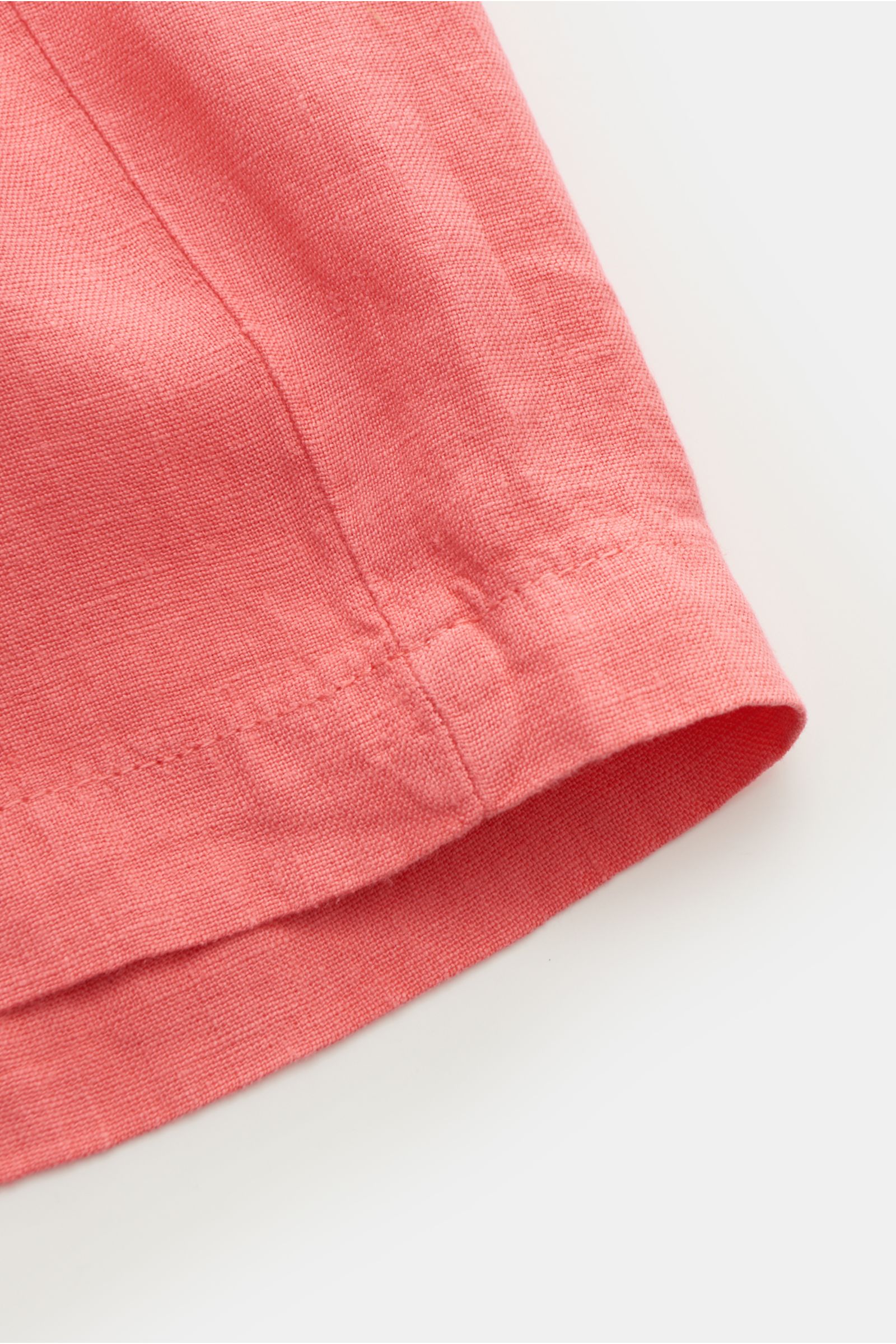 04651/ A trip in a bag Leinen-Bermudas 'Linen Bermuda' koralle