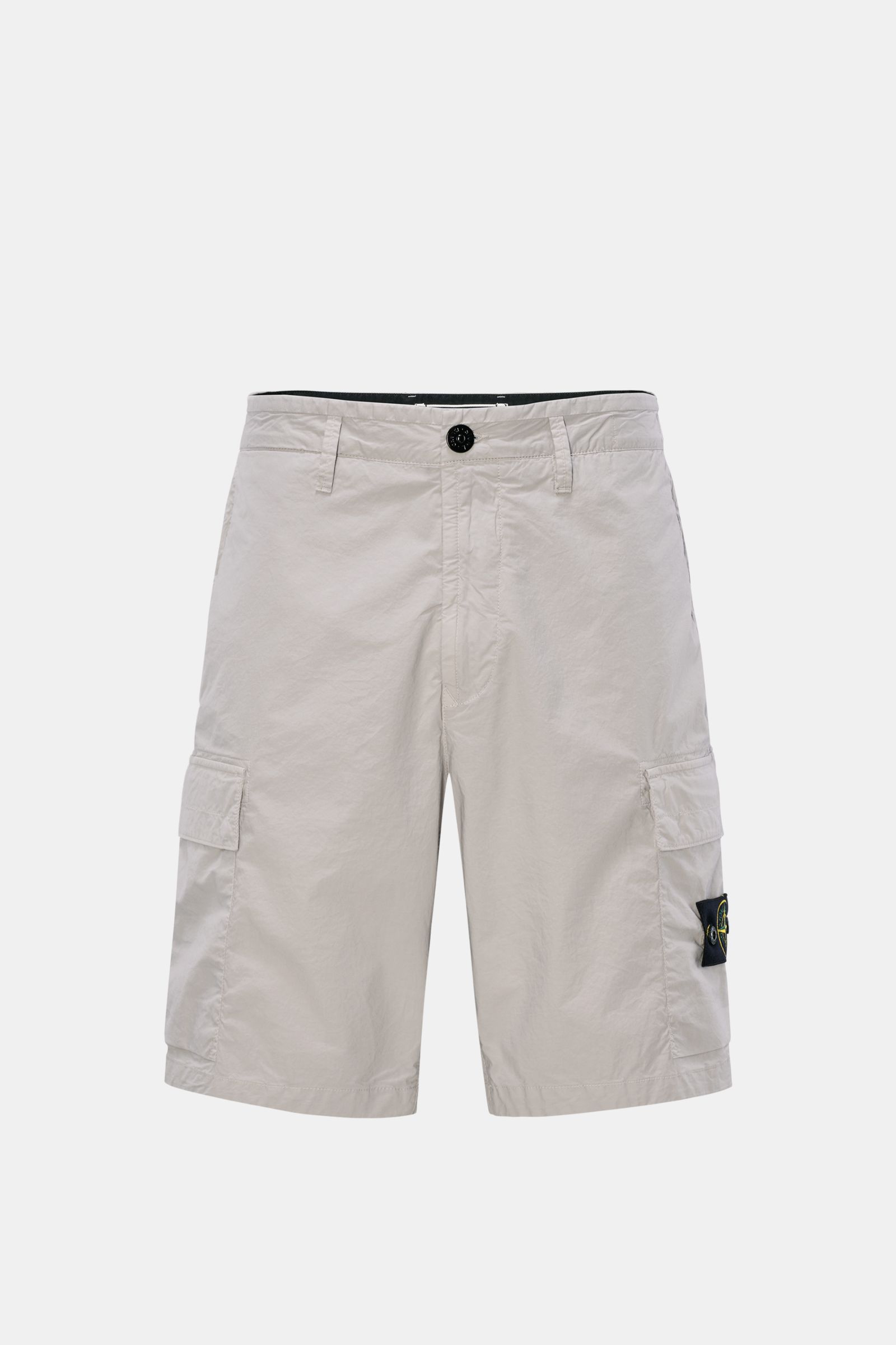 Stone Island Cargo-Bermudas hellgrau