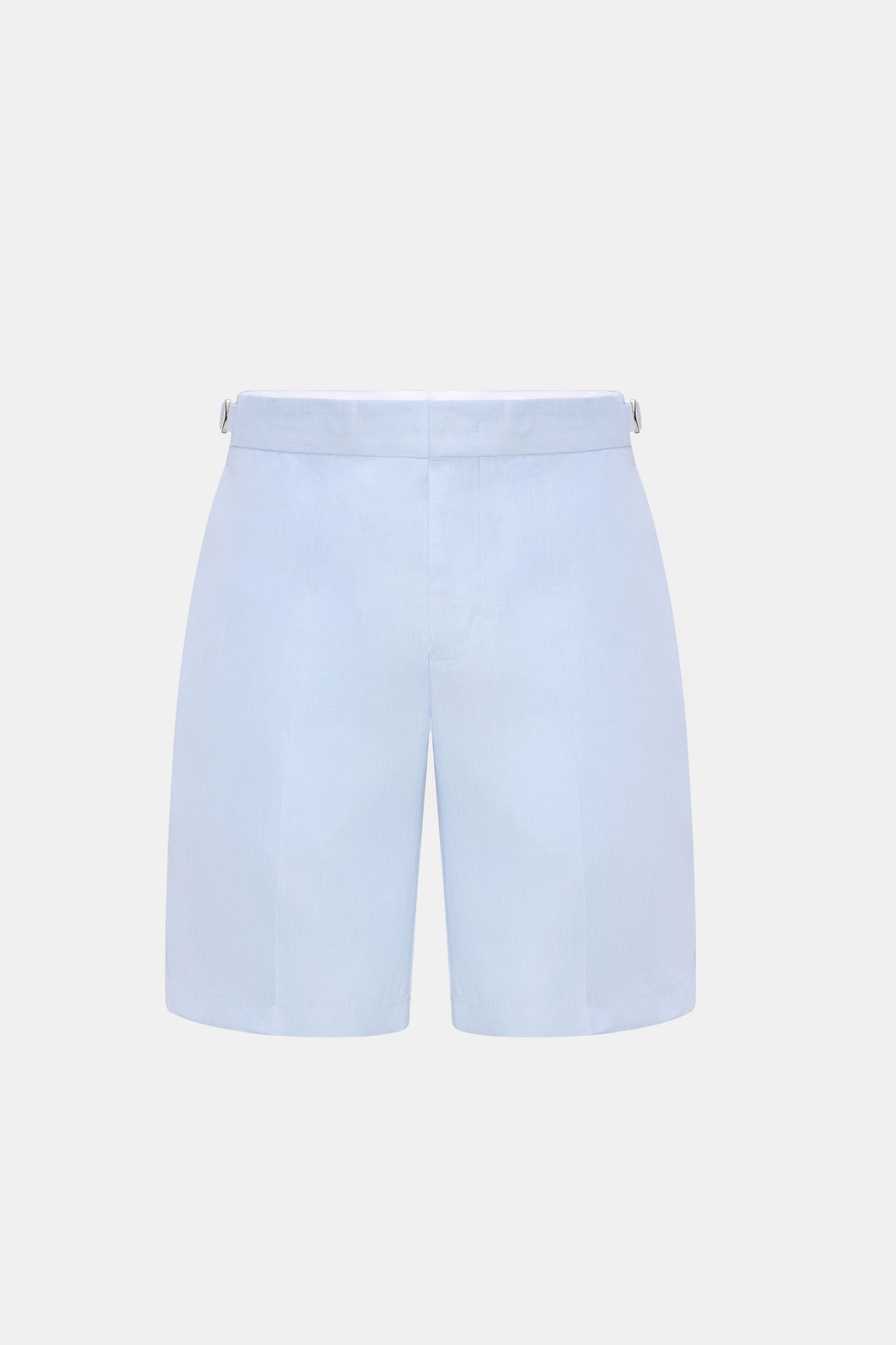 Orlebar Brown Leinenshorts 'Norwich' hellblau