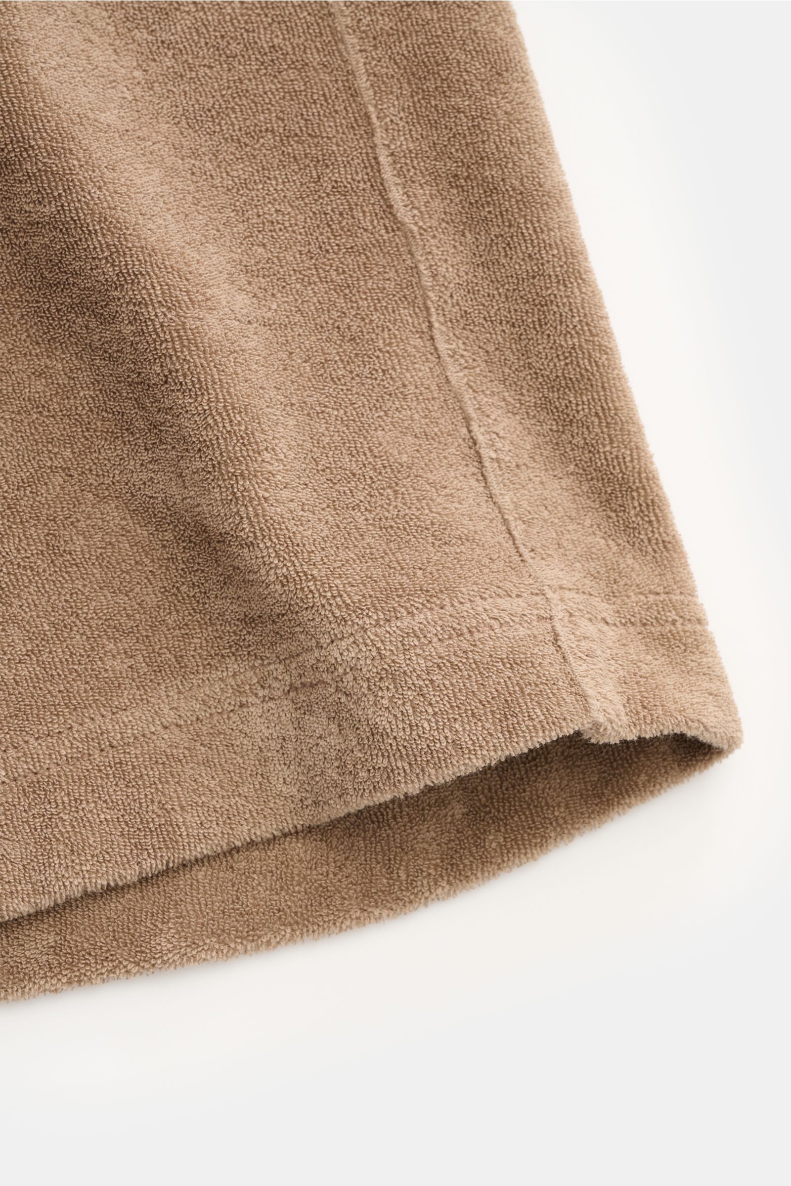 04651/ A trip in a bag 'Terry' shorts taupe