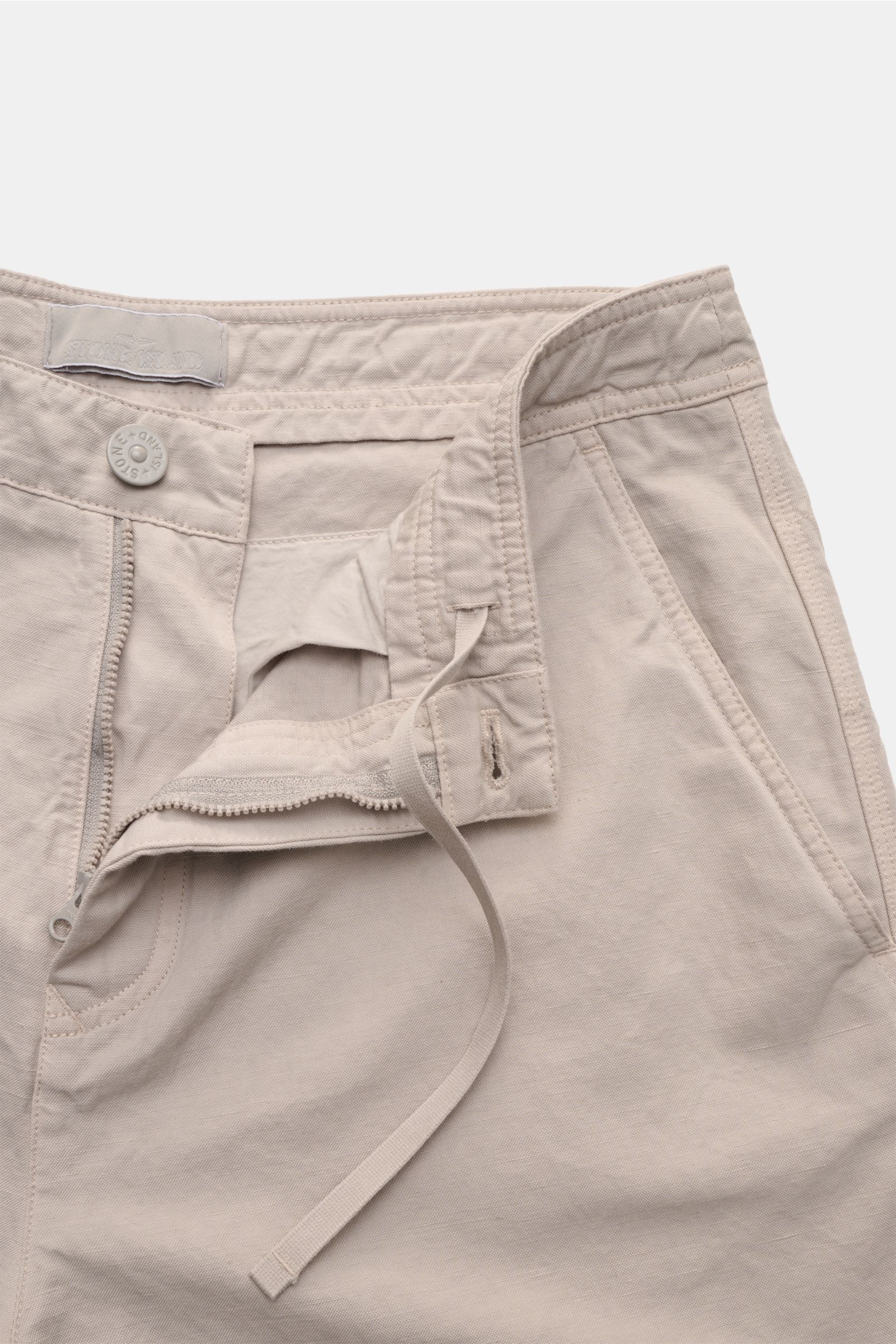 Stone Island Shorts 'Ghost Piece' hellgrau