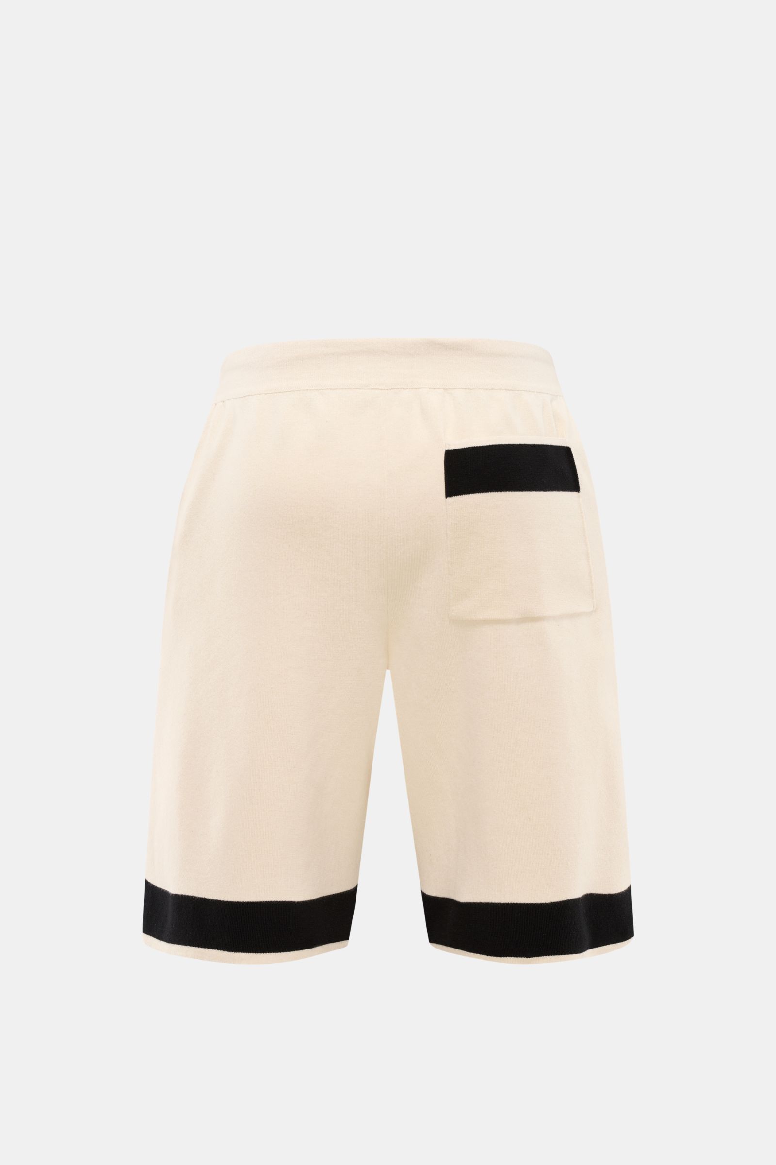 04651/ A trip in a bag Shorts 'Color Block' creme/schwarz