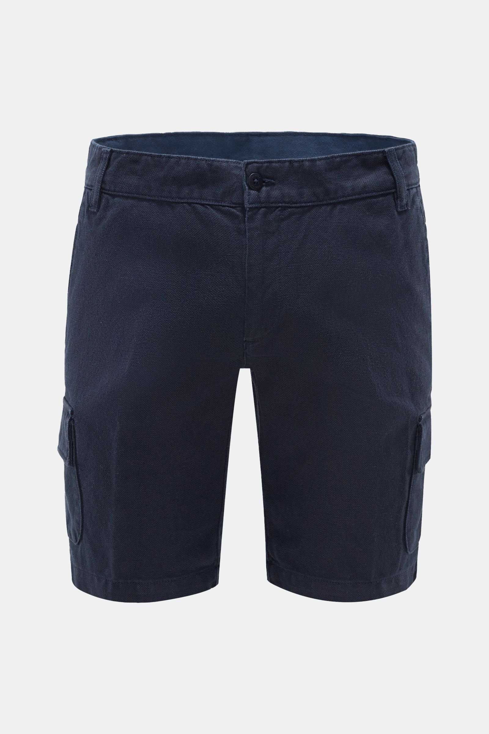 navy cargo shorts