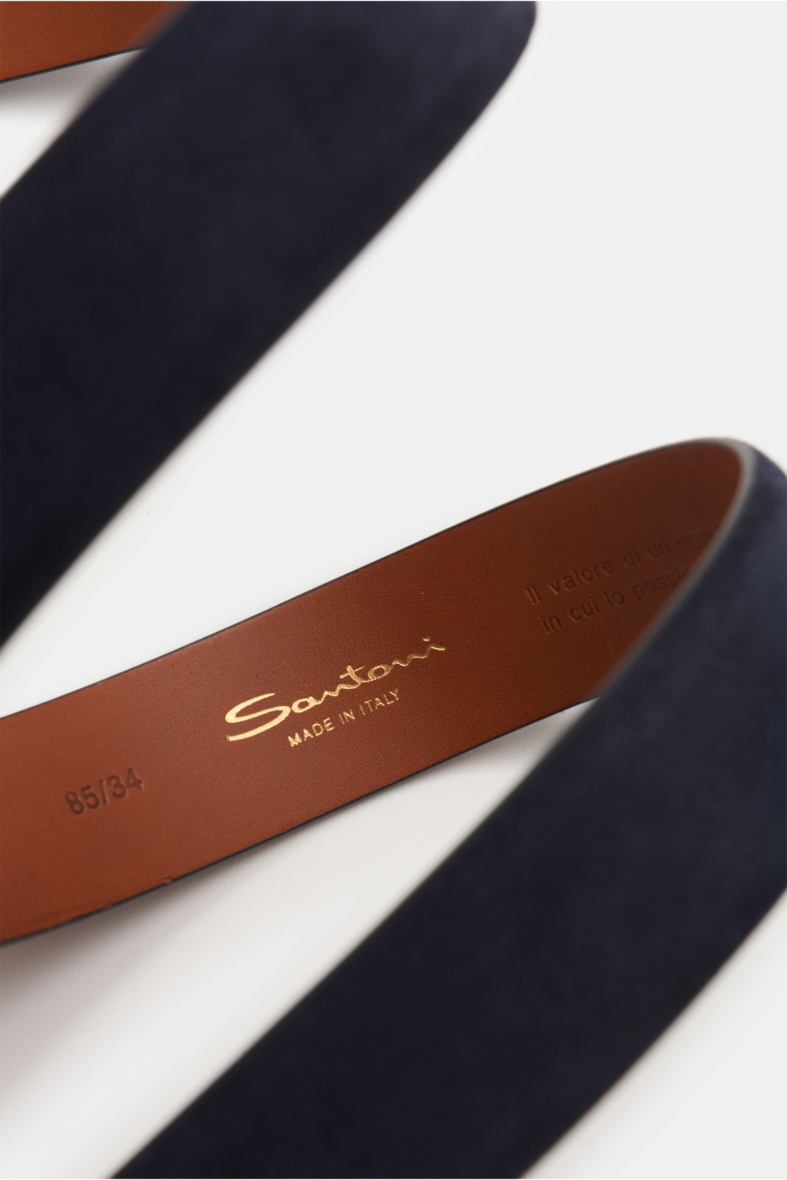 Santoni Gürtel dark navy