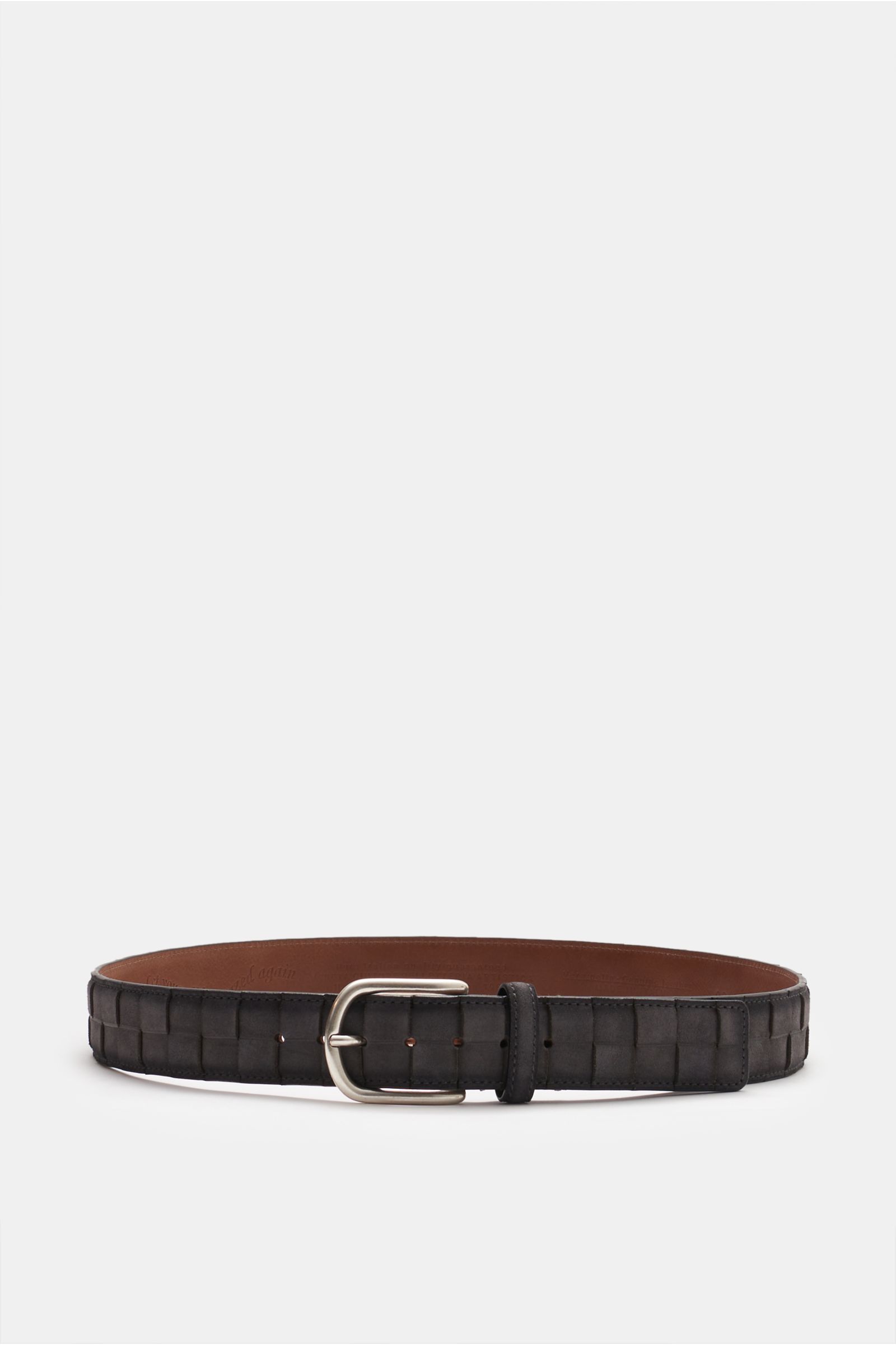 Veneta Cinture Woven belt dark grey Veneta Cinture Woven belt dark grey