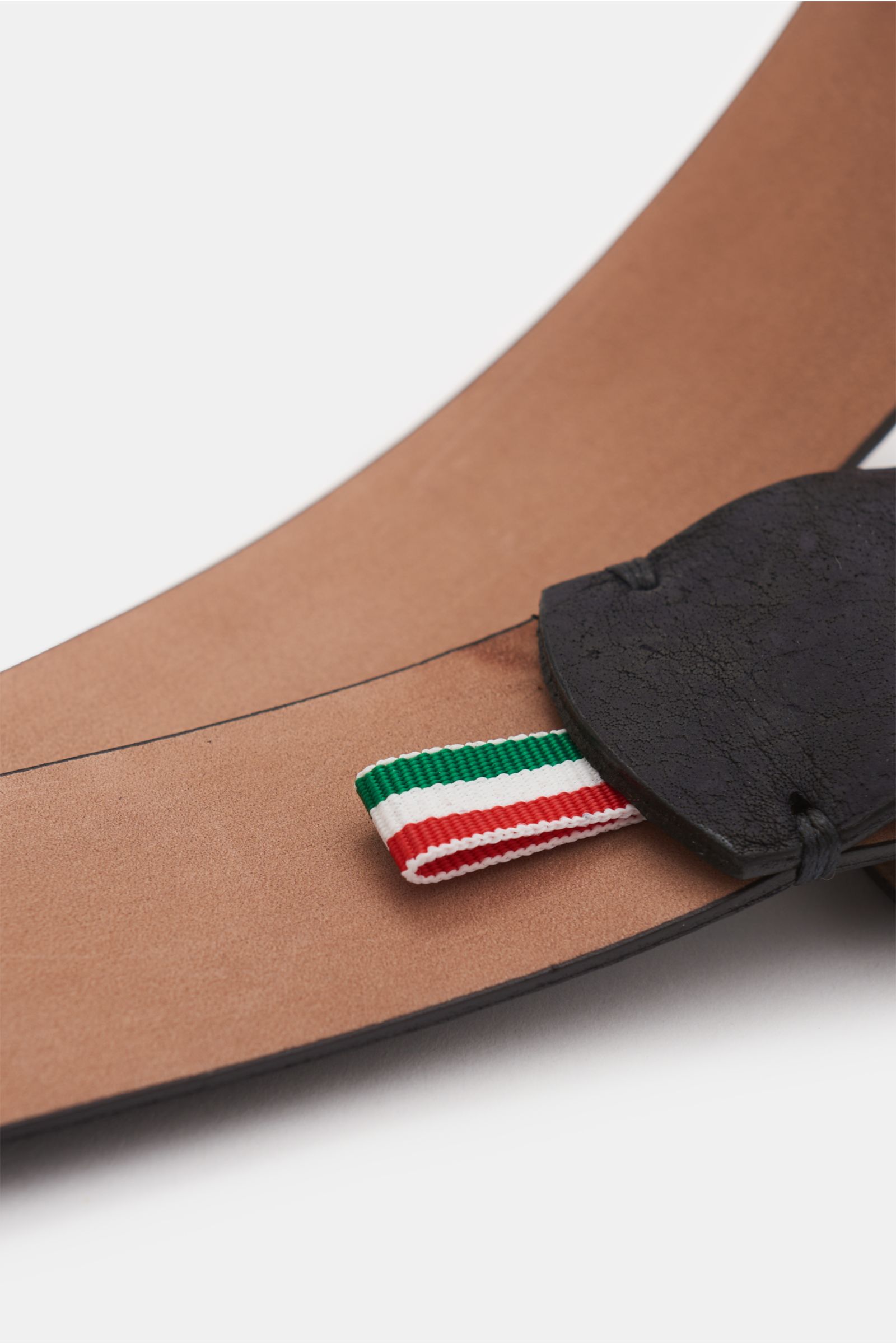 Fausto Colato Gürtel Antilopenleder anthrazit