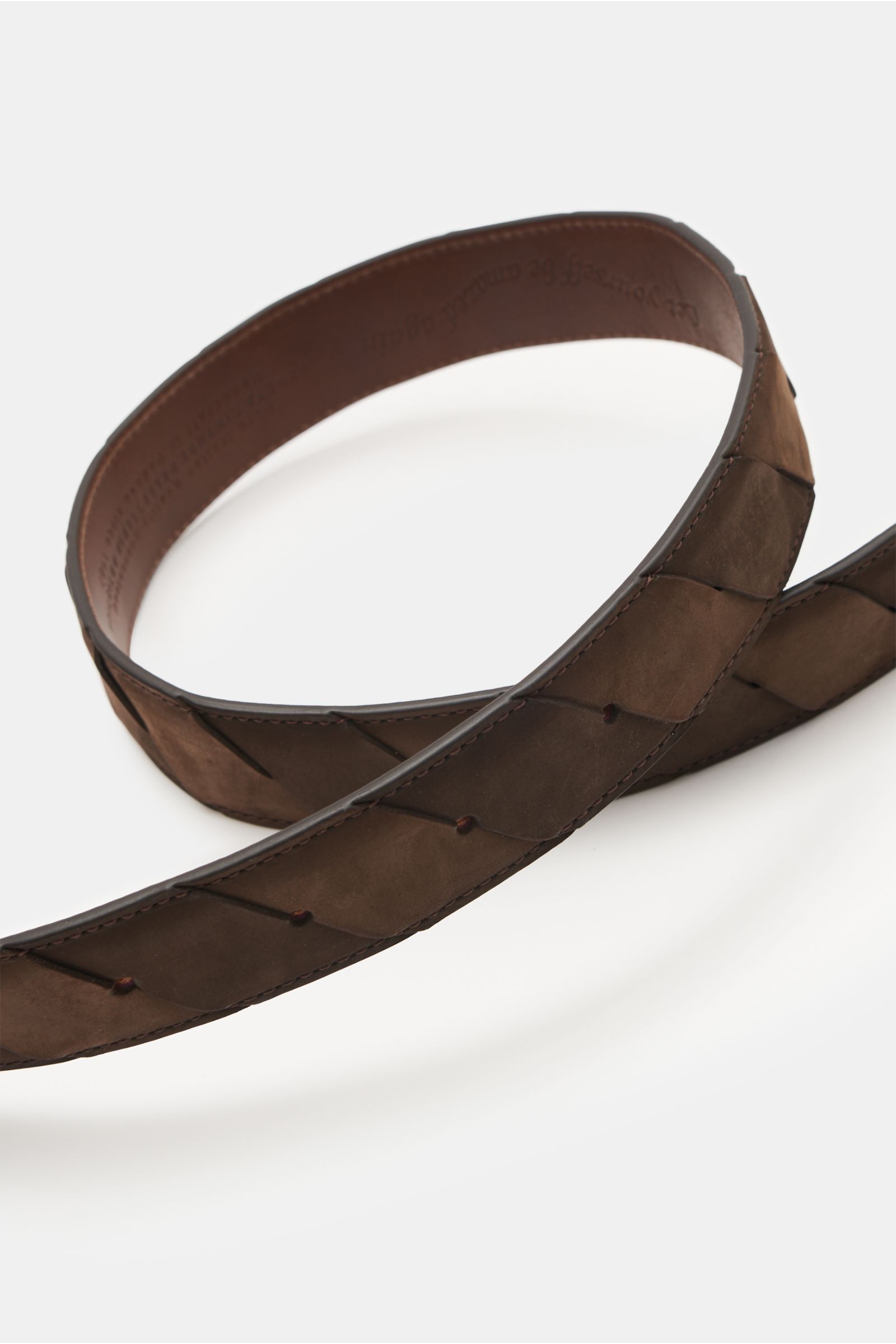 VENETA CINTURE Flechtgürtel braun | BRAUN Hamburg