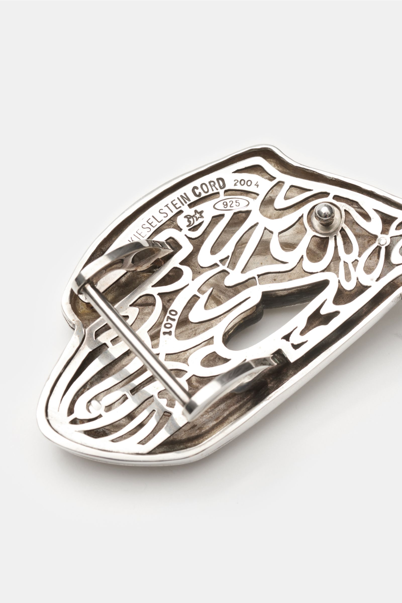 kieselstein cord belt buckle