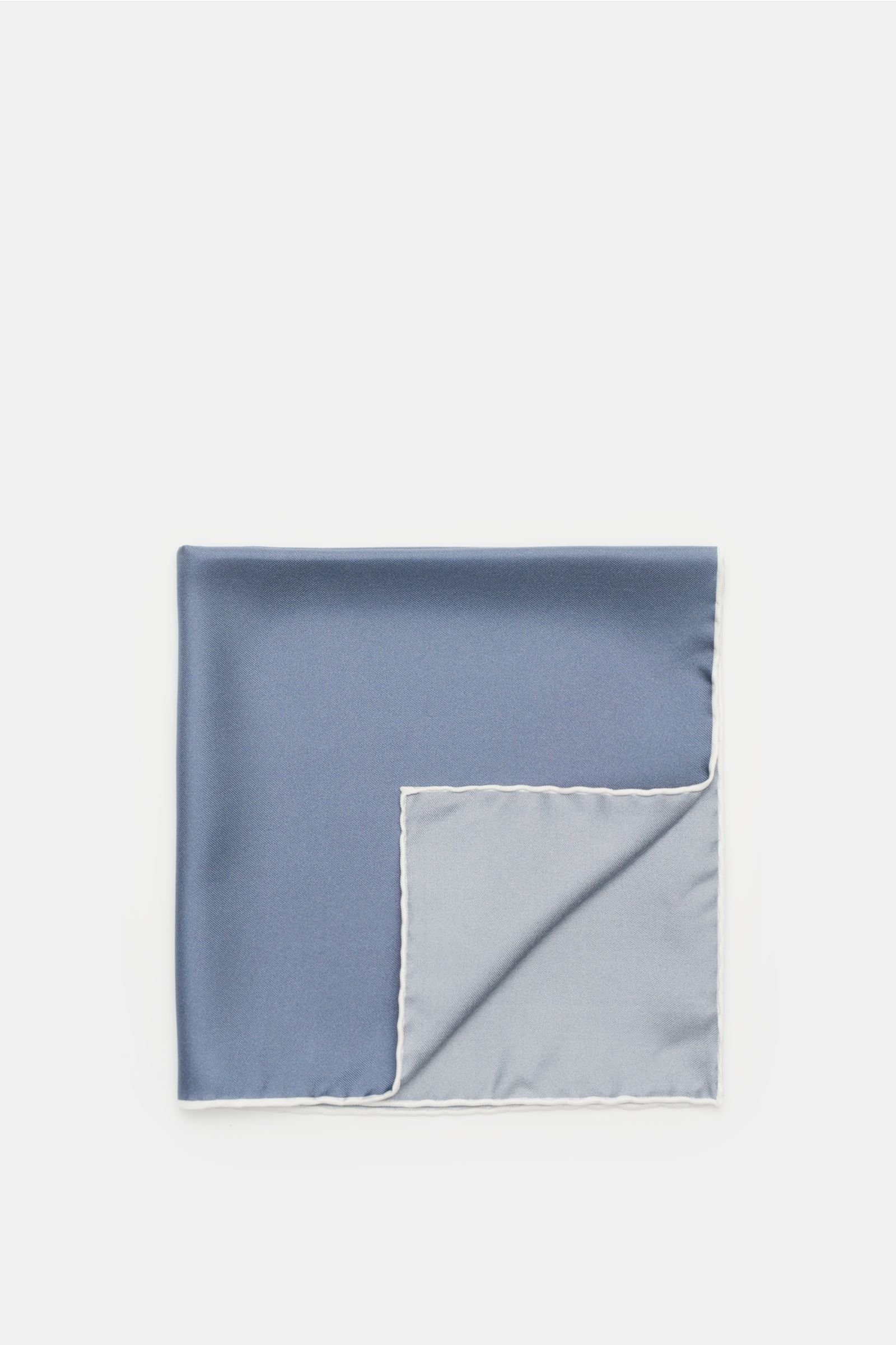 Pocket square grey-blue