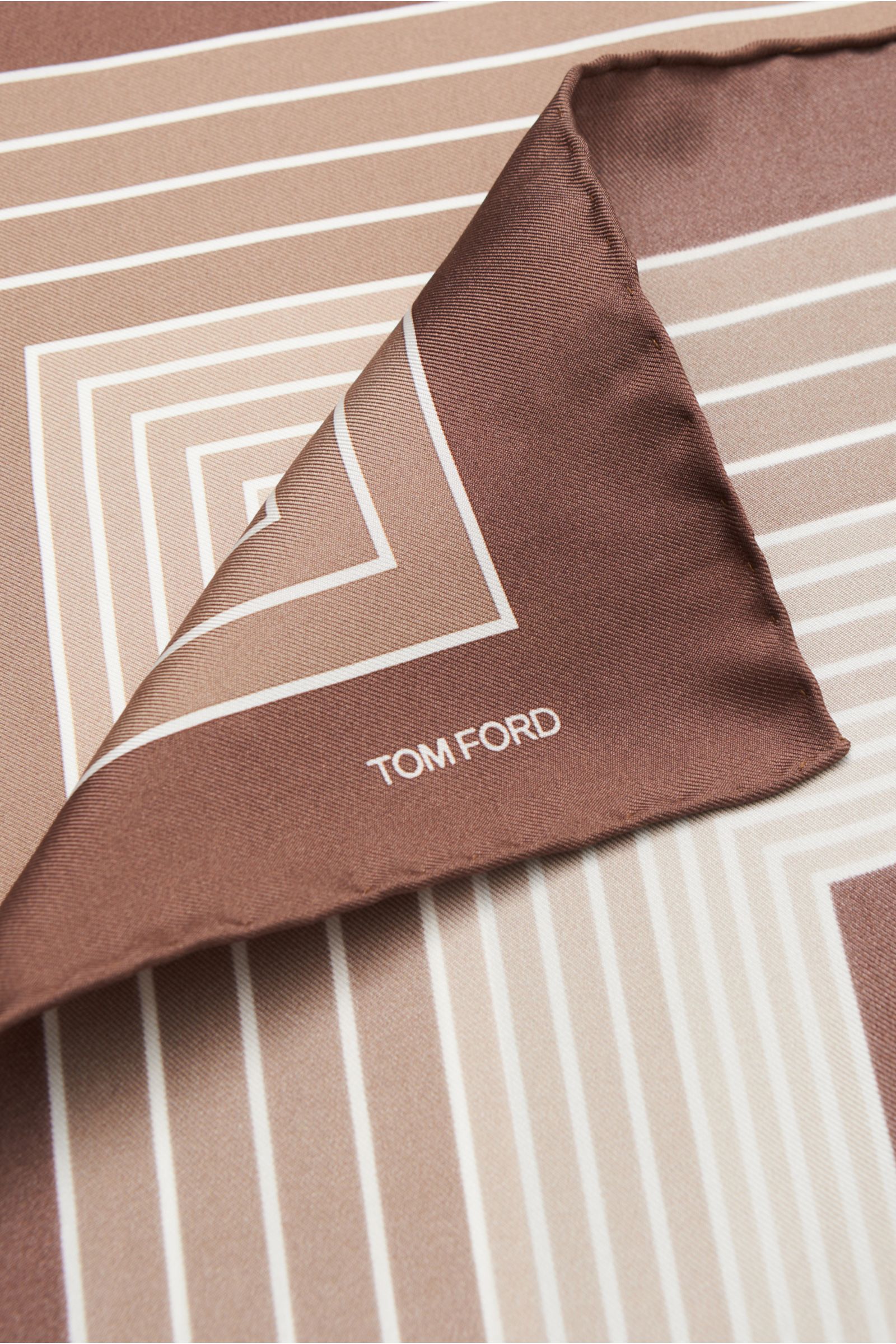 Tom Ford Pocket square blue patterned