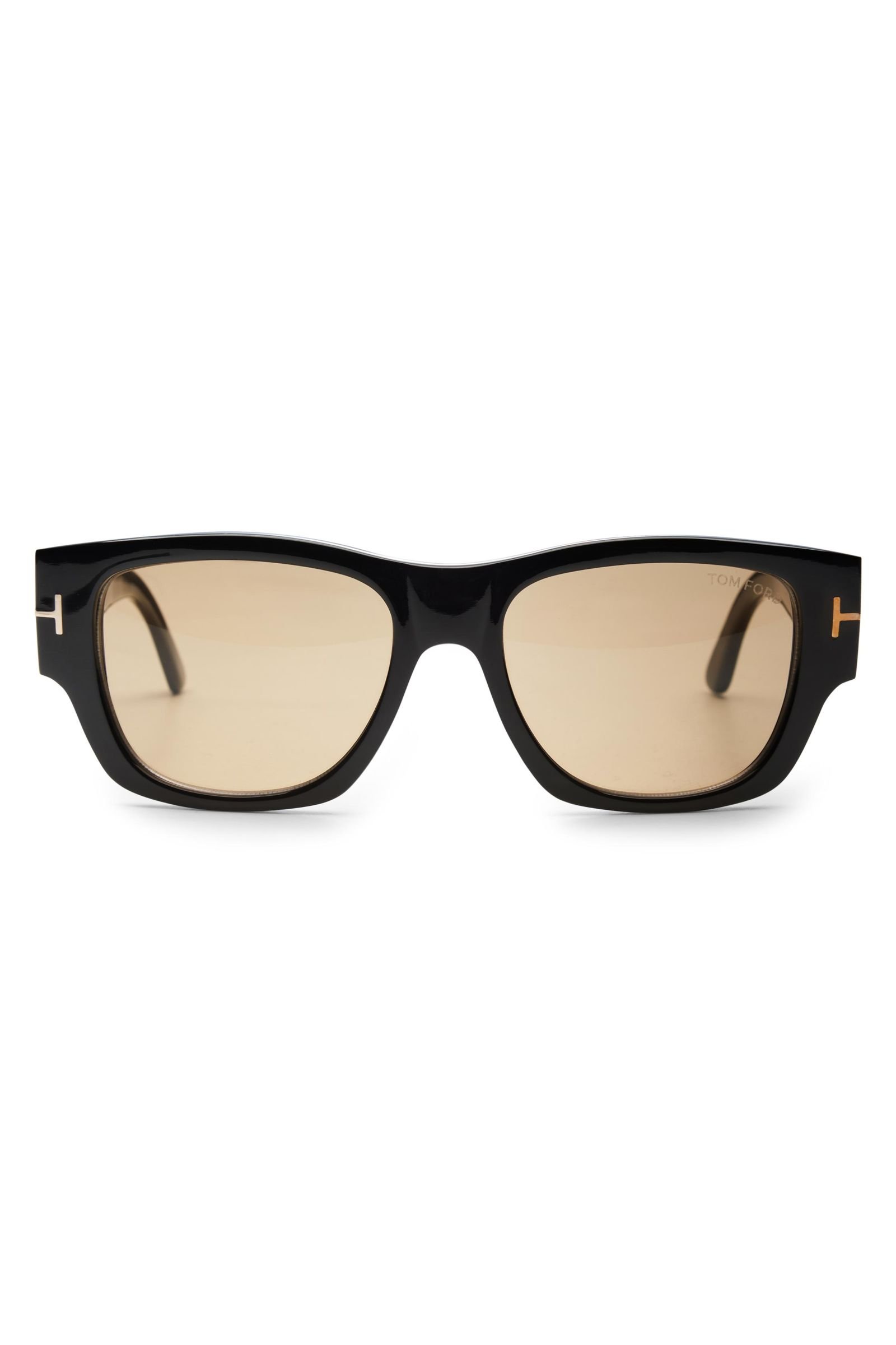 Sonnenbrille 'Tom N.12' schwarz/braun