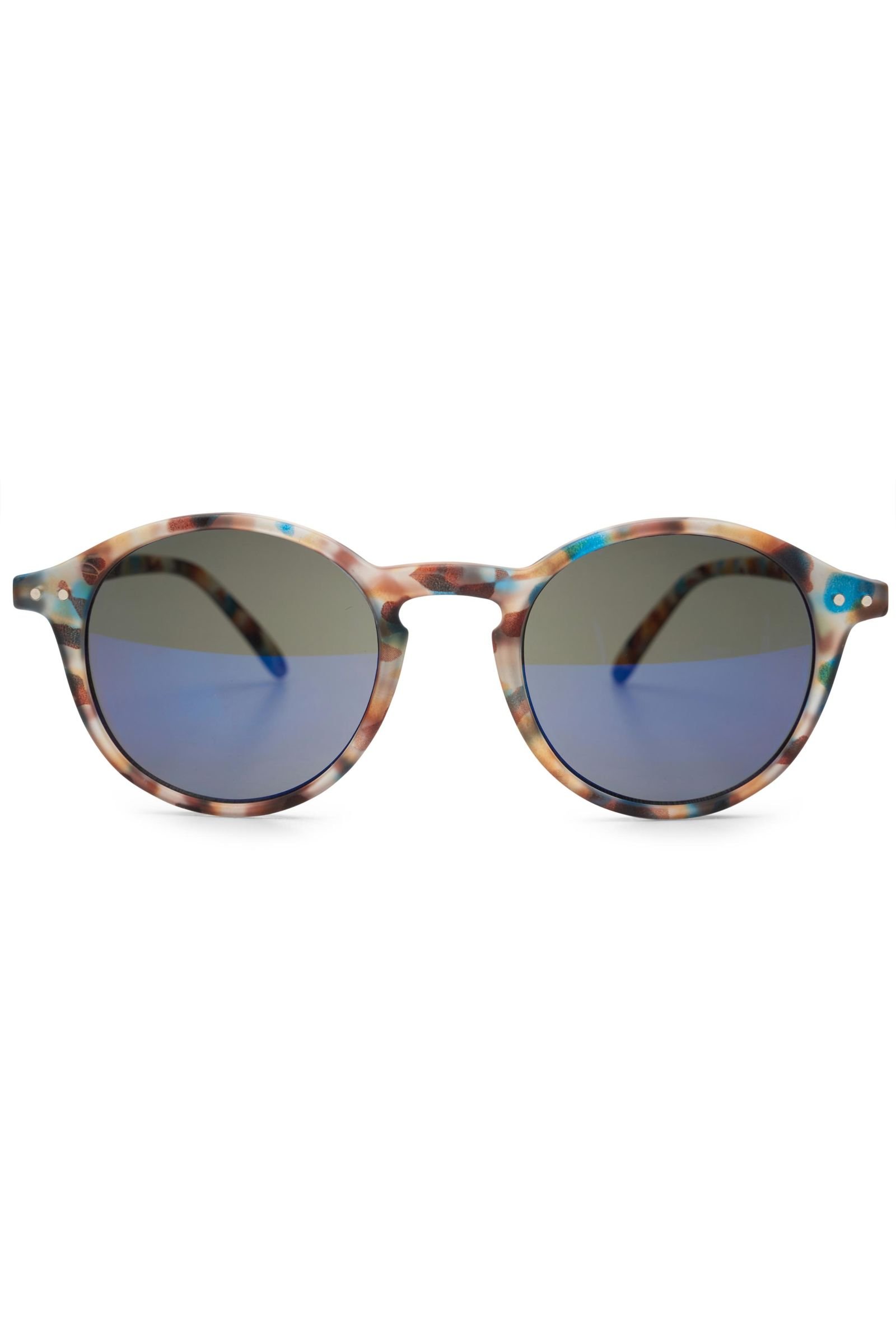 Sunglasses '#D Sun' brown patterned/blue