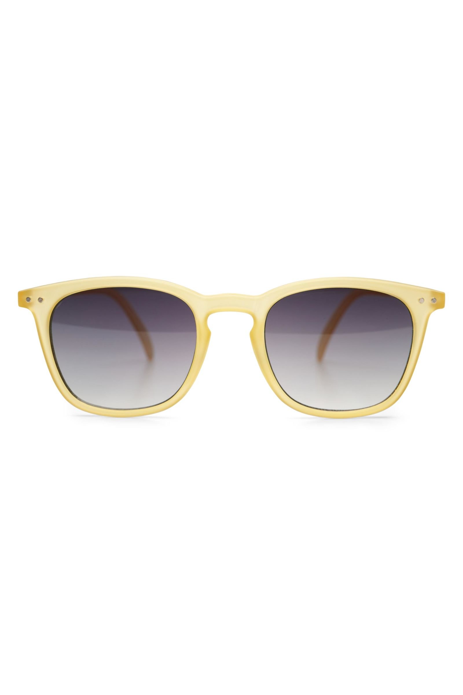 Sunglasses '#E Flash Lights' yellow/grey