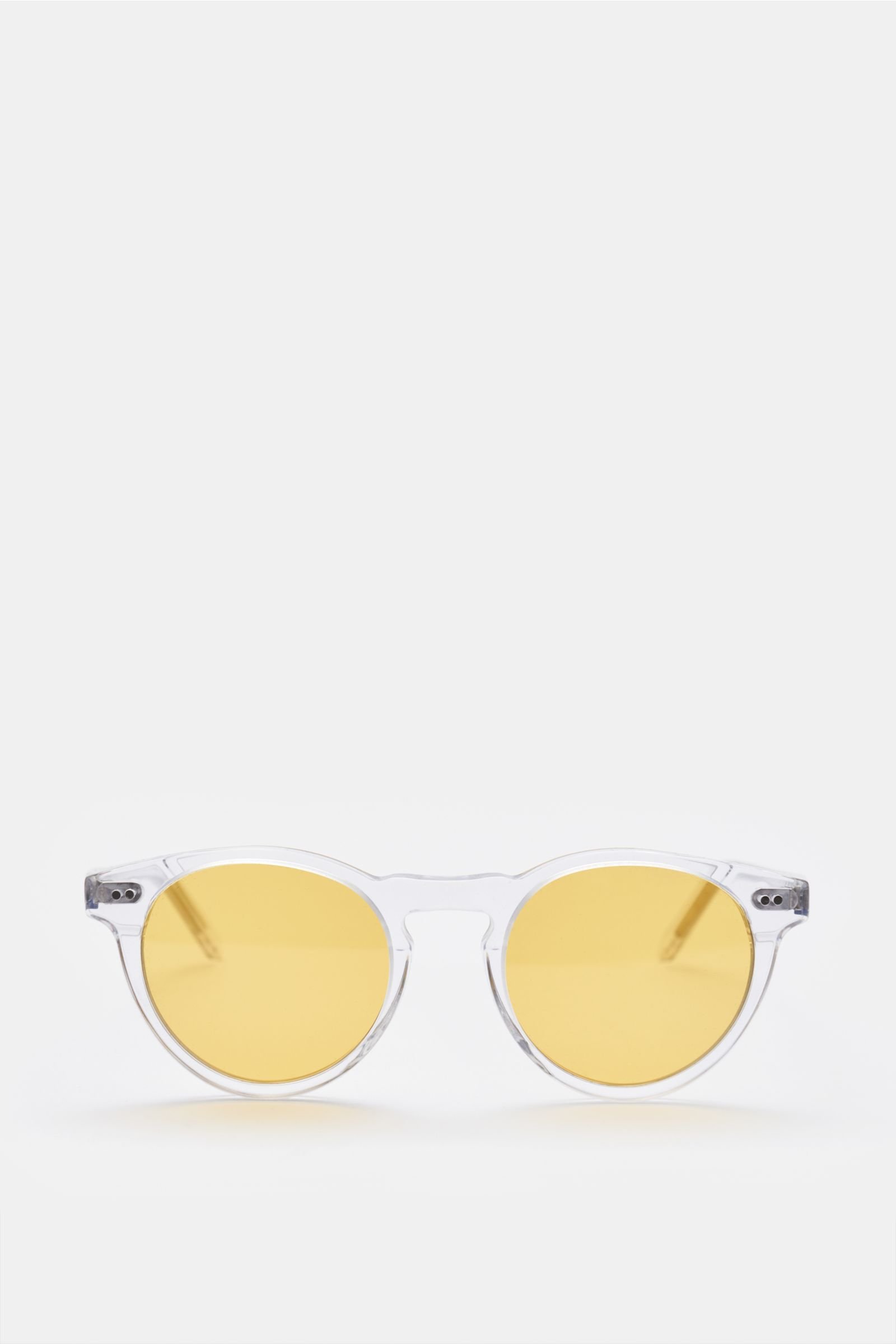 Sonnenbrille transparent/gelb